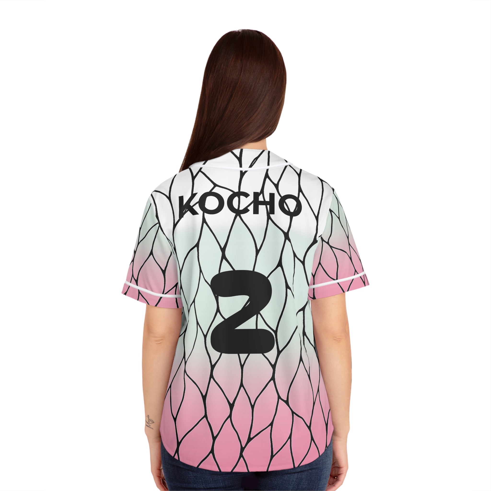 Kocho Women's Baseball Jersey (AOP)