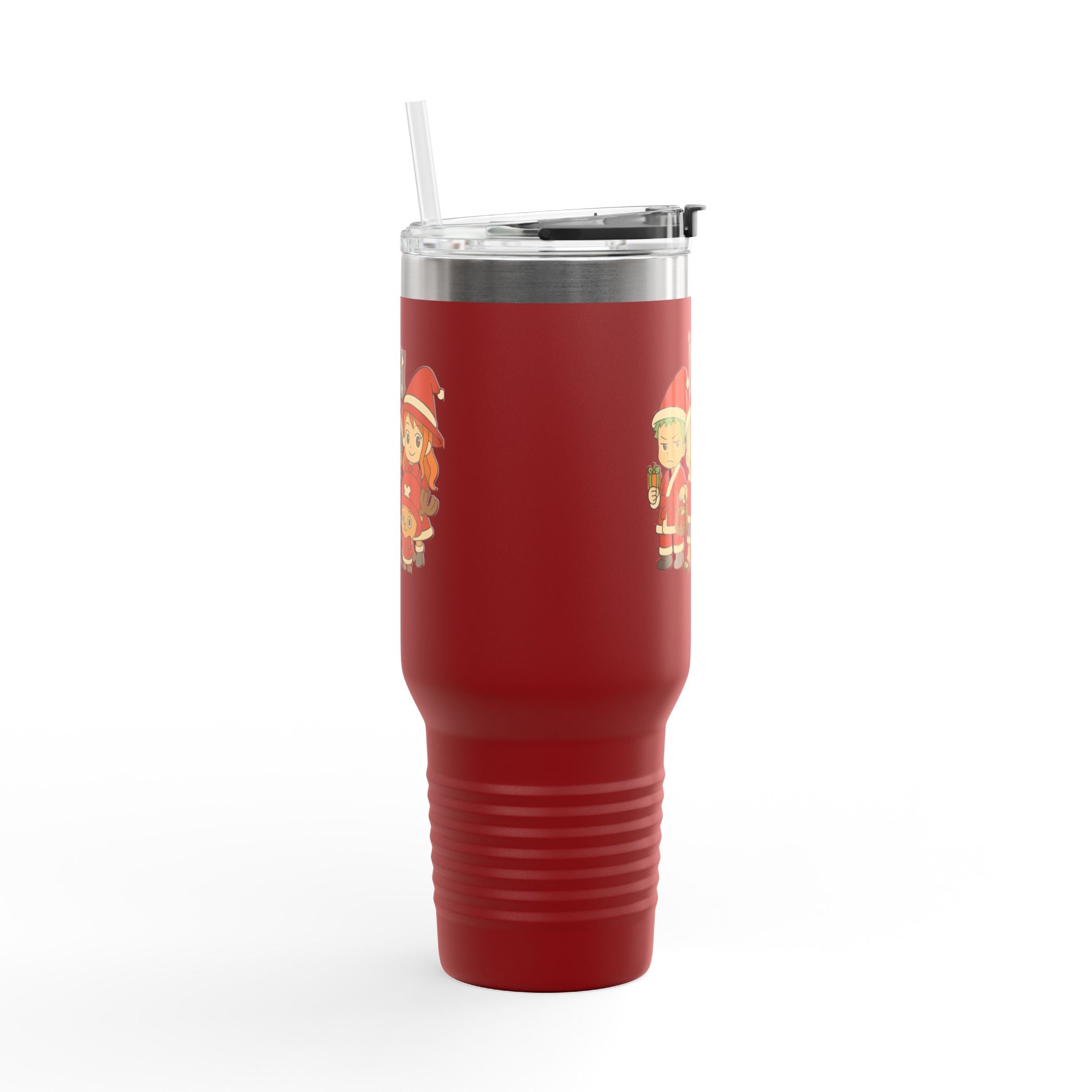 One Piece Christmas Anime Insulated Travel Mug, 40oz