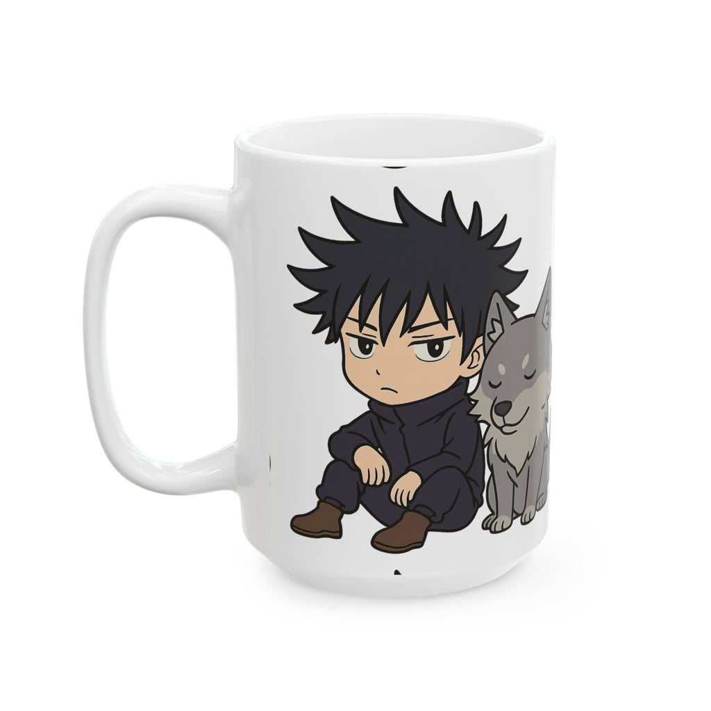 Megumi Anime Ceramic Mug, (11oz, 15oz)