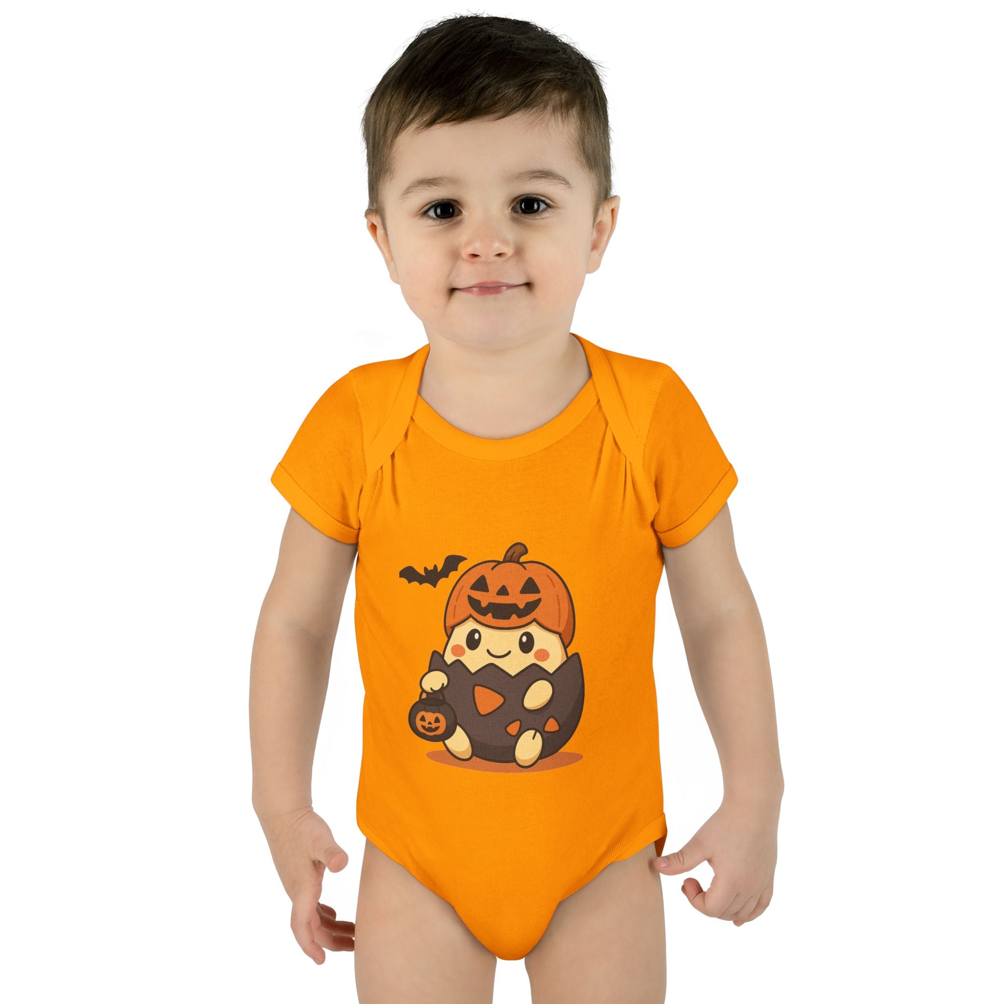 Halloween Anime Infant Baby Rib Bodysuit