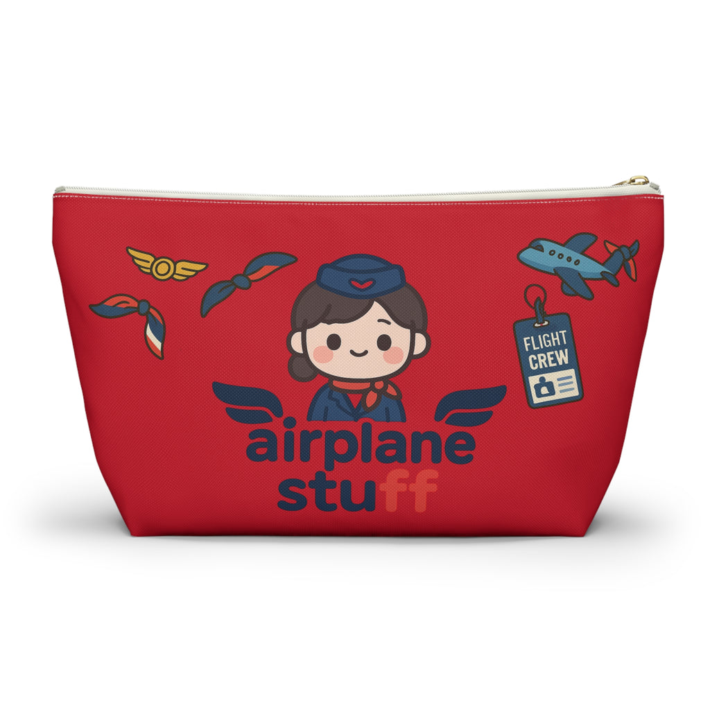 Flight Crew Accessory Pouch w T-bottom