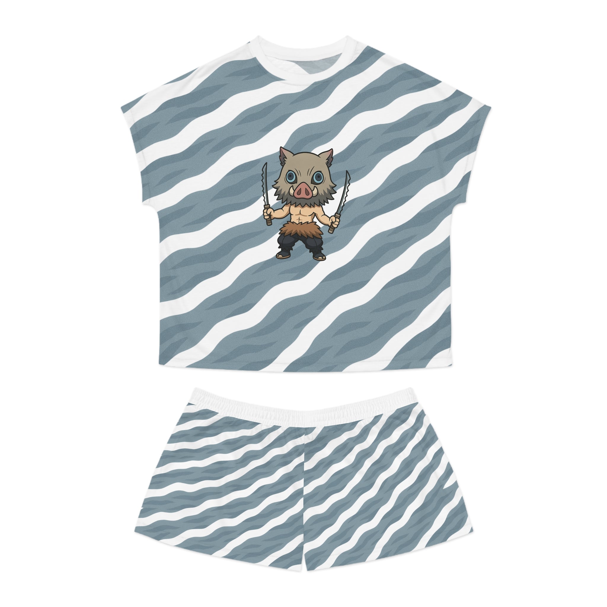 Inosuke Women's Short Pajama Set