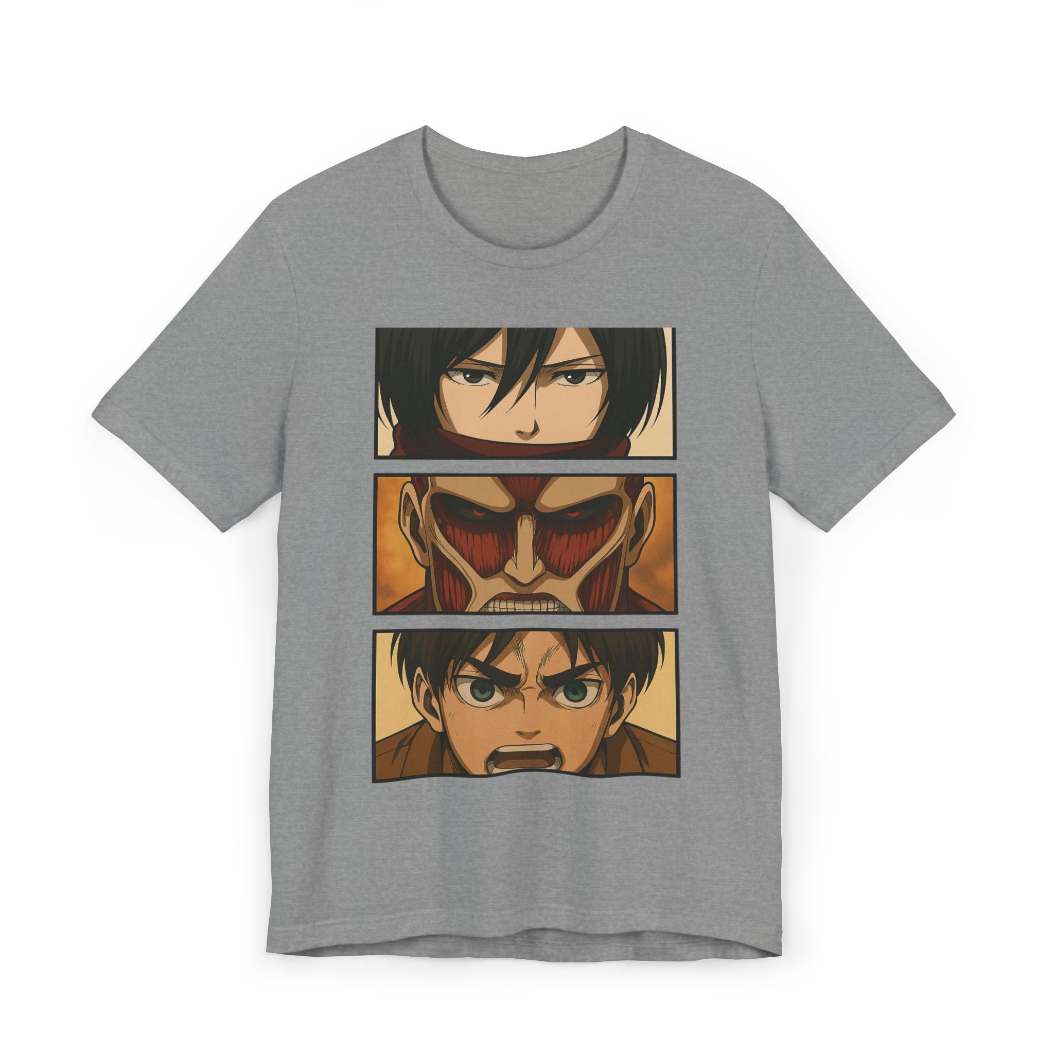 Attack on titan Anime Unisex Jersey T-Shirt