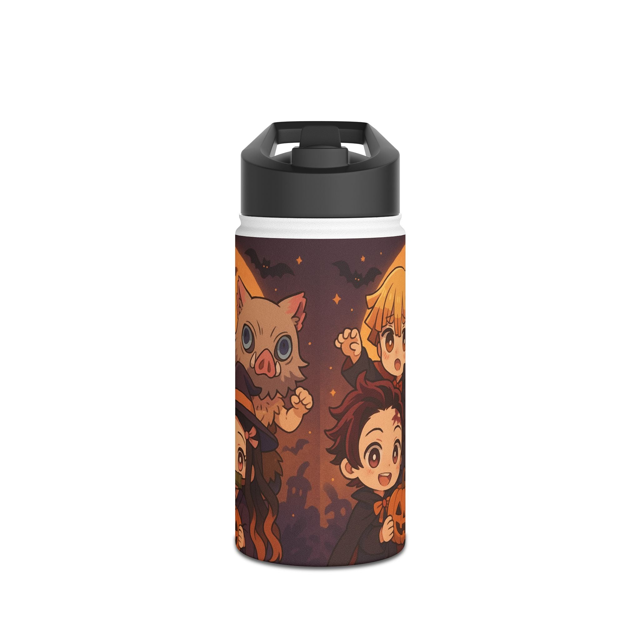 Anime Stainless Steel Water Bottle, Standard Lid