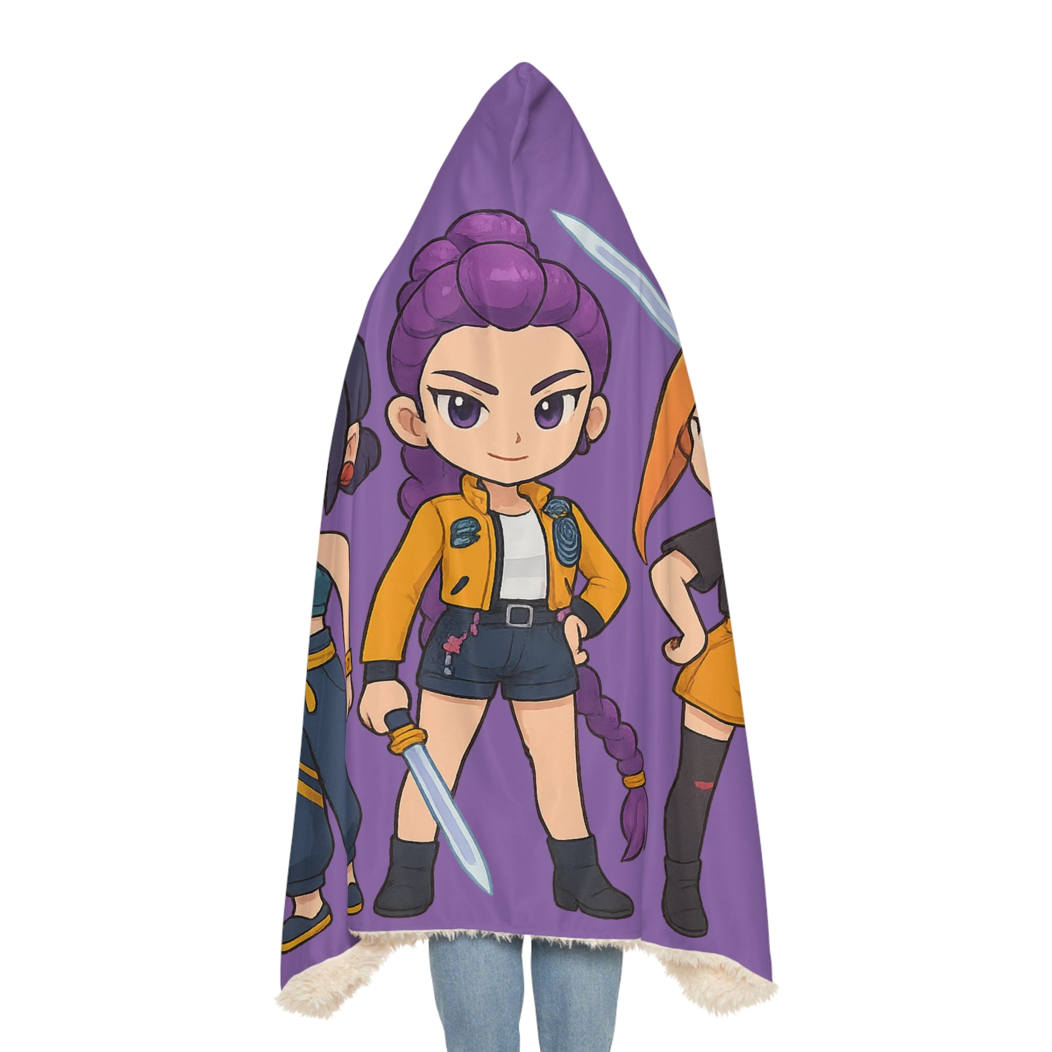 Kpop Demon Hunter Snuggle Blanket