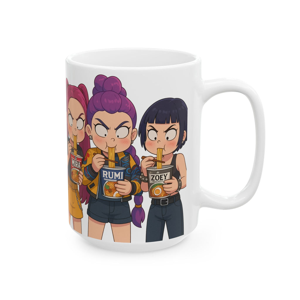 Kpop Hunter Anime Ceramic Mug, (11oz, 15oz)