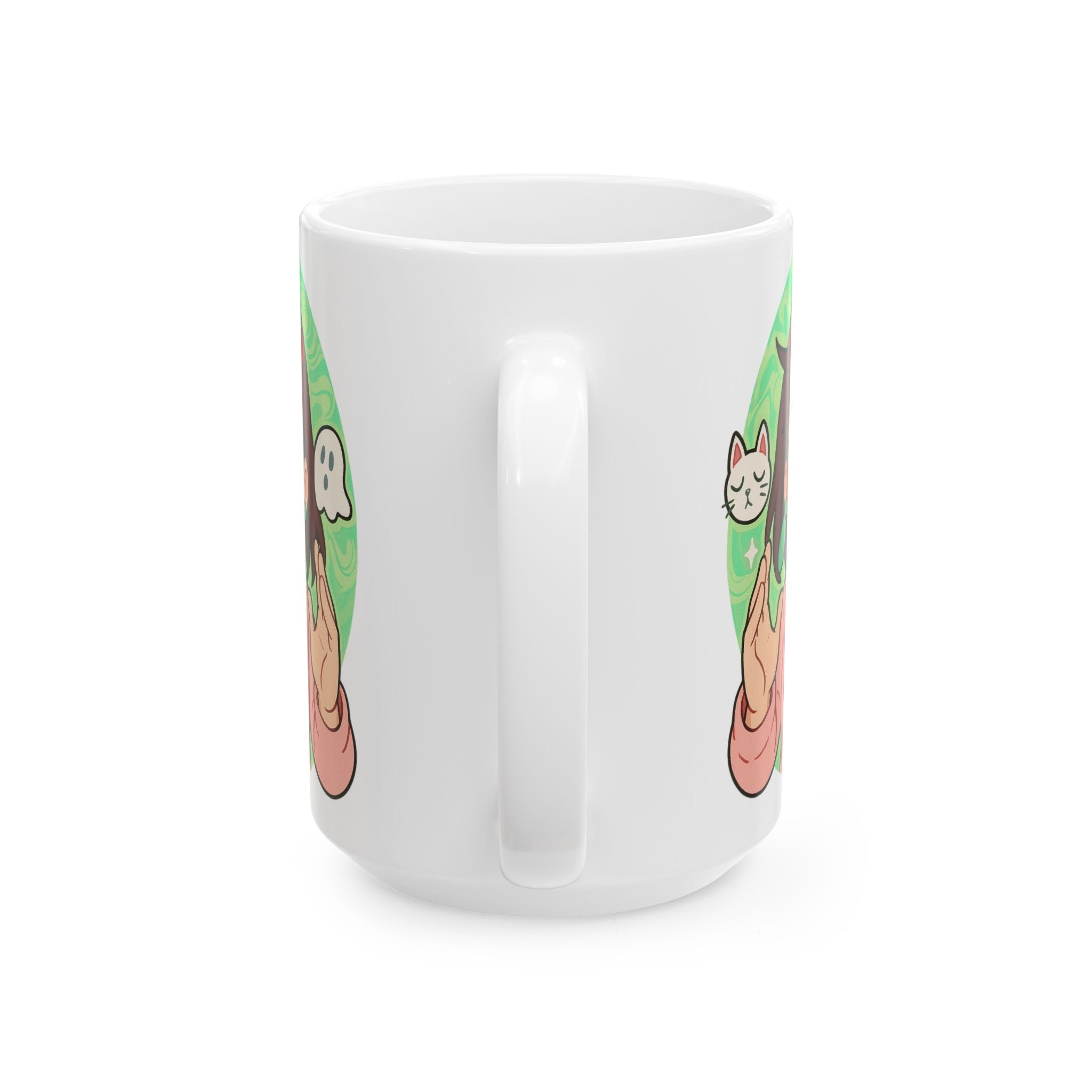 Anime Ceramic Mug, (11oz, 15oz)
