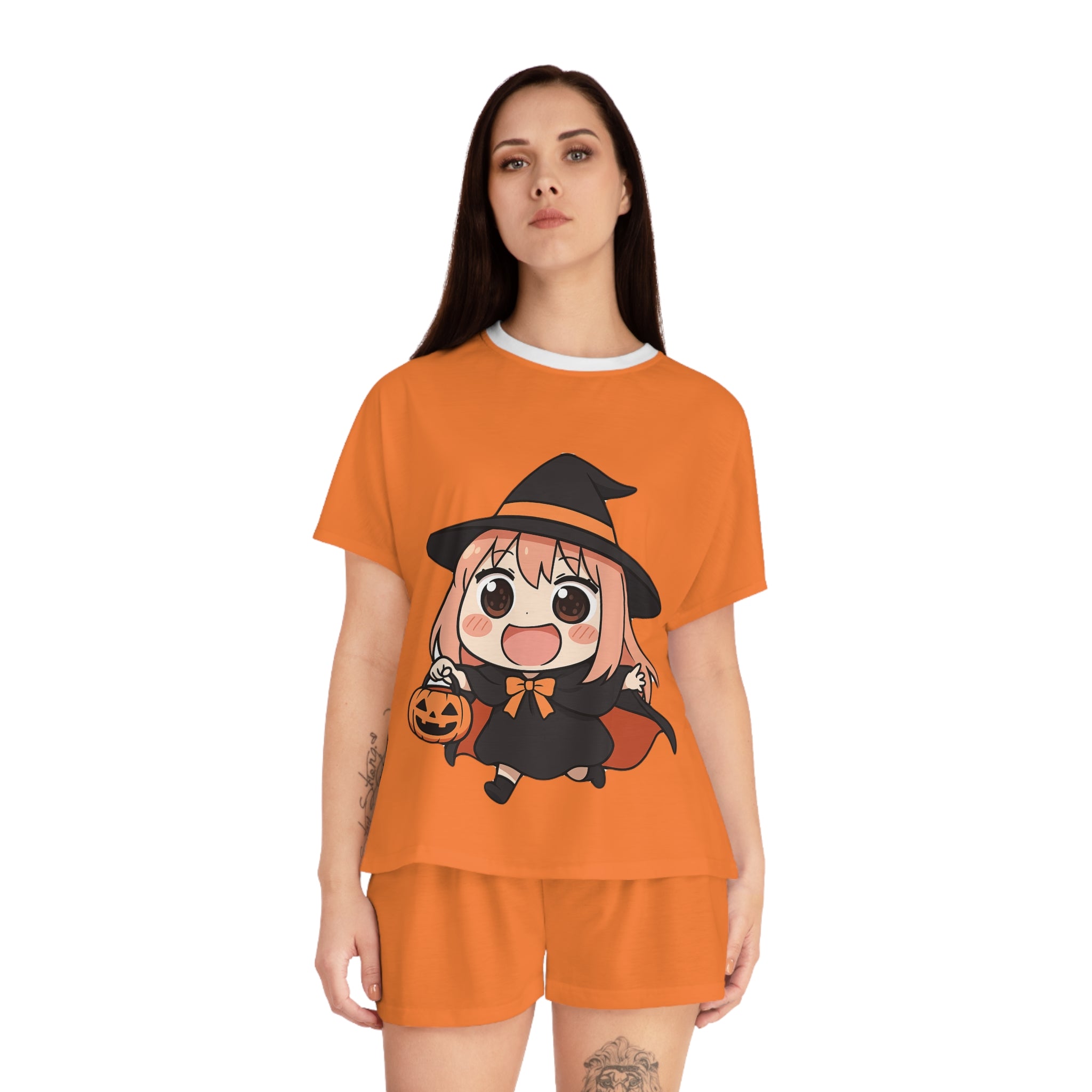 Anya Halloween Women's Short Pajama Set