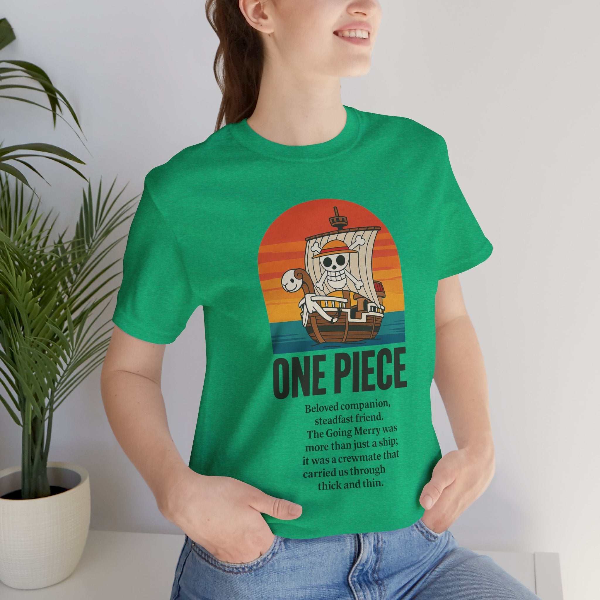 One Piece Unisex Jersey Short Sleeve Tee