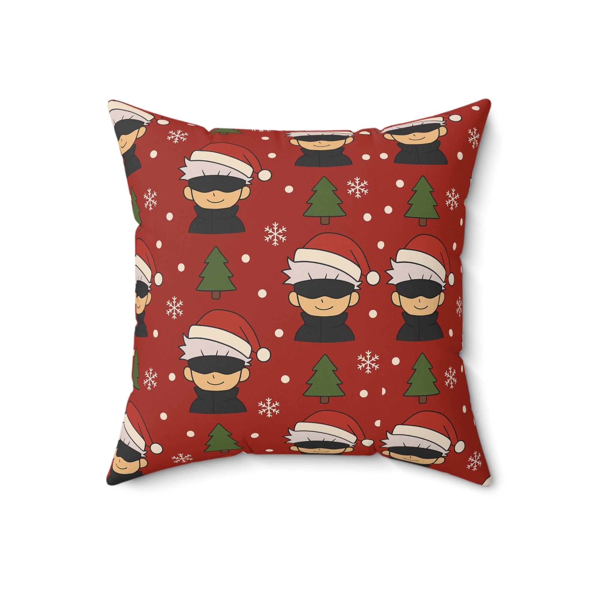 Gojo Christmas Spun Polyester Square Pillow