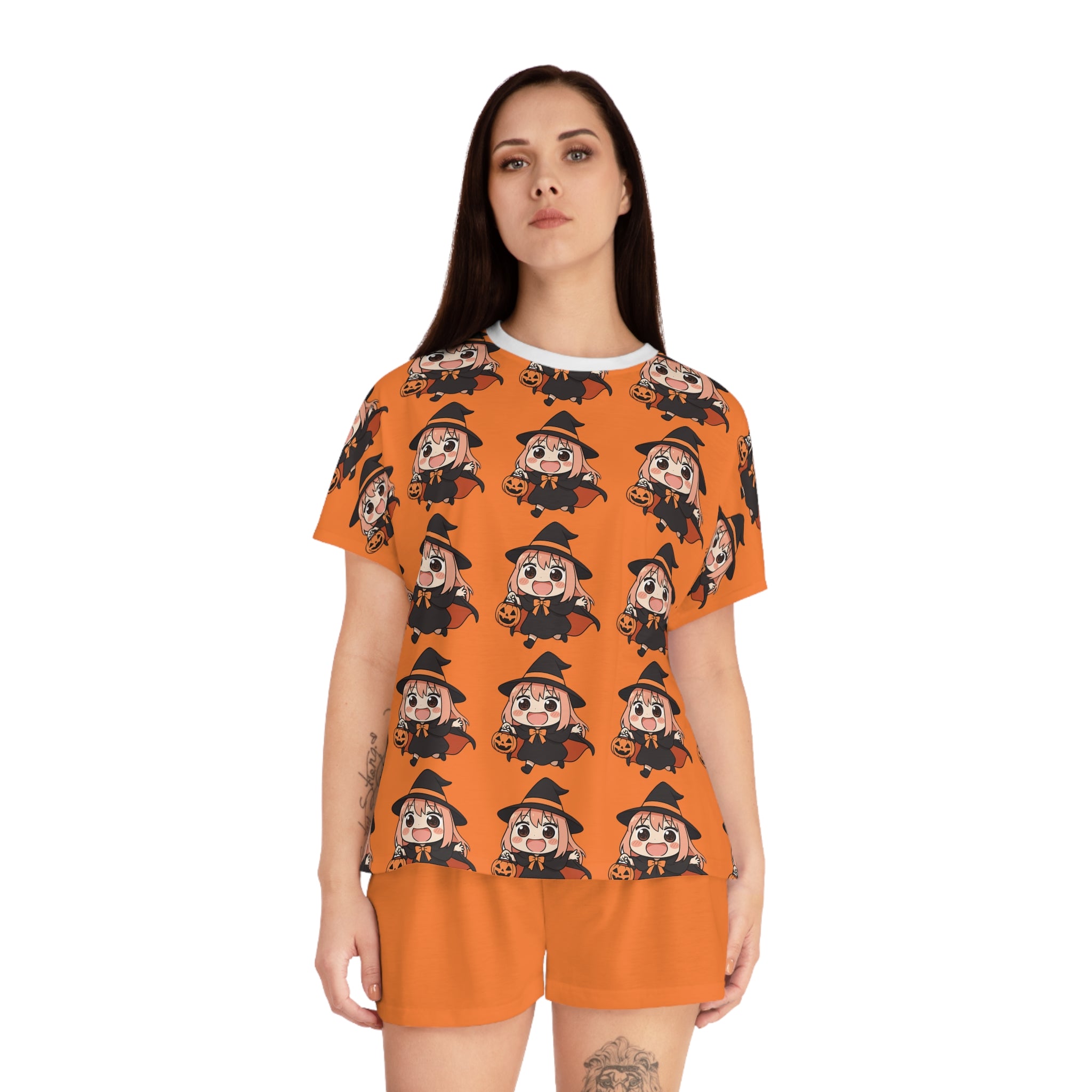 Halloween Women's Short Pajama Set