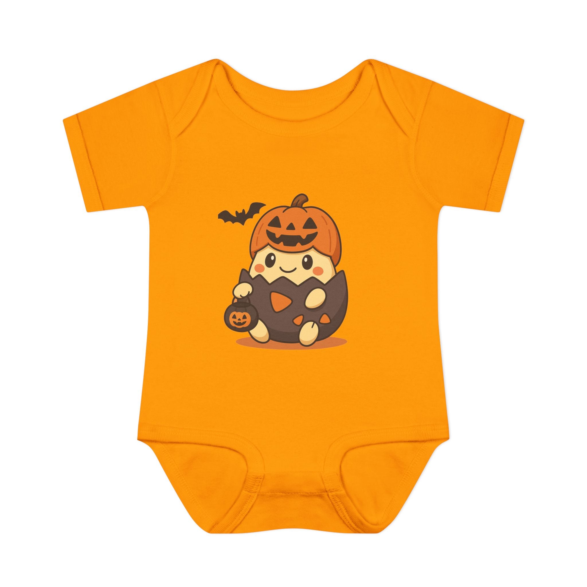 Halloween Anime Infant Baby Rib Bodysuit