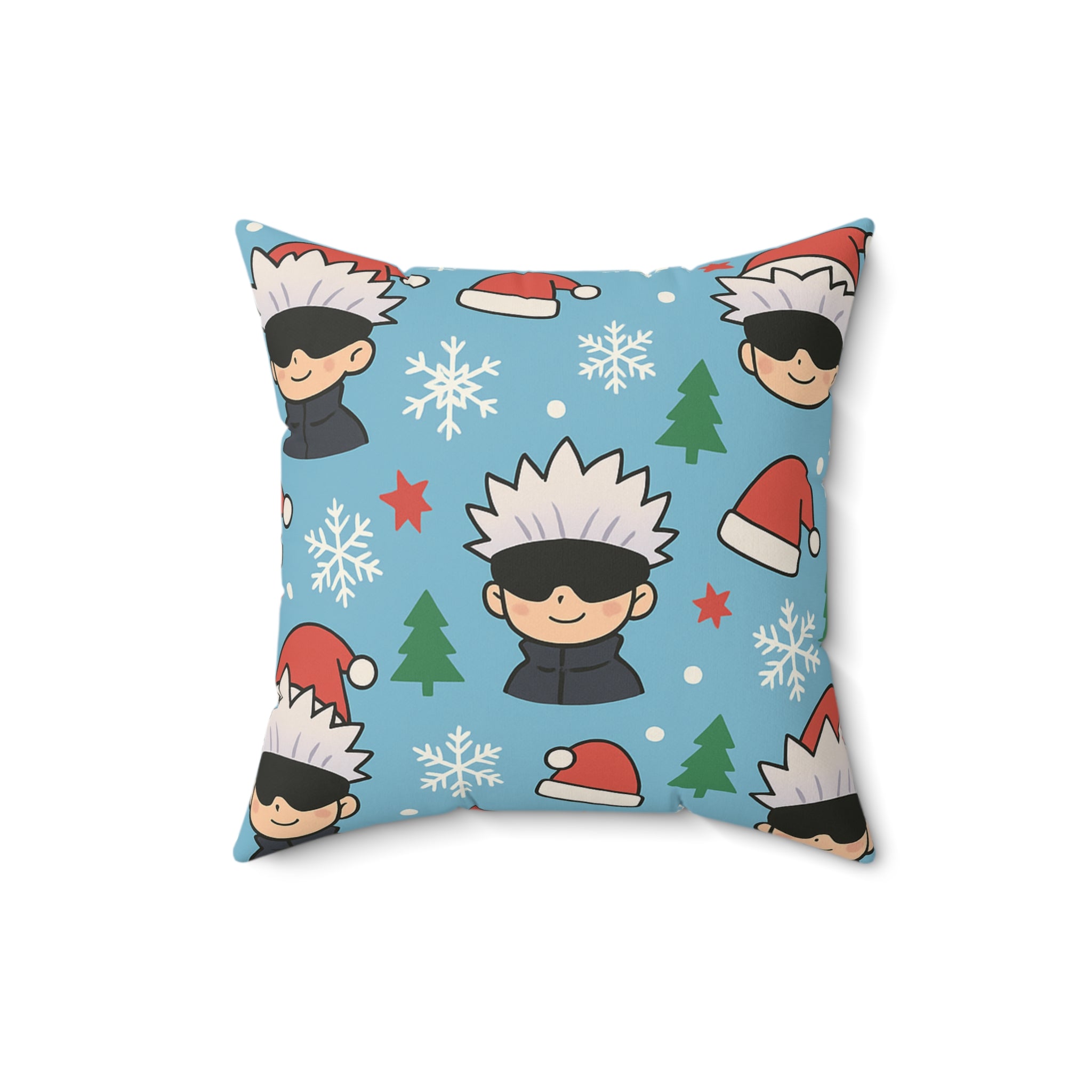 Gojo Christmas Spun Polyester Square Pillow