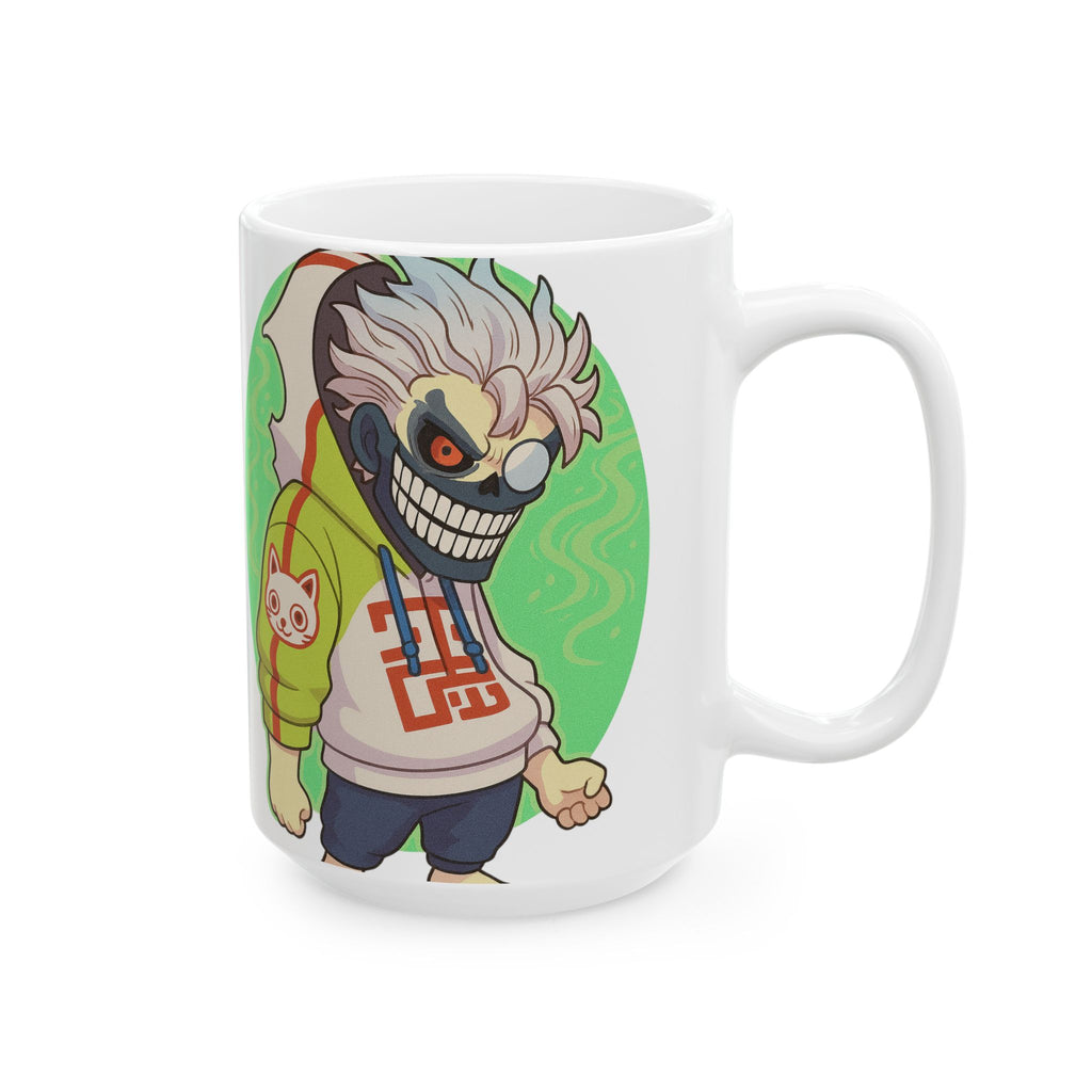 Dandadan Anime Ceramic Mug, (11oz, 15oz)