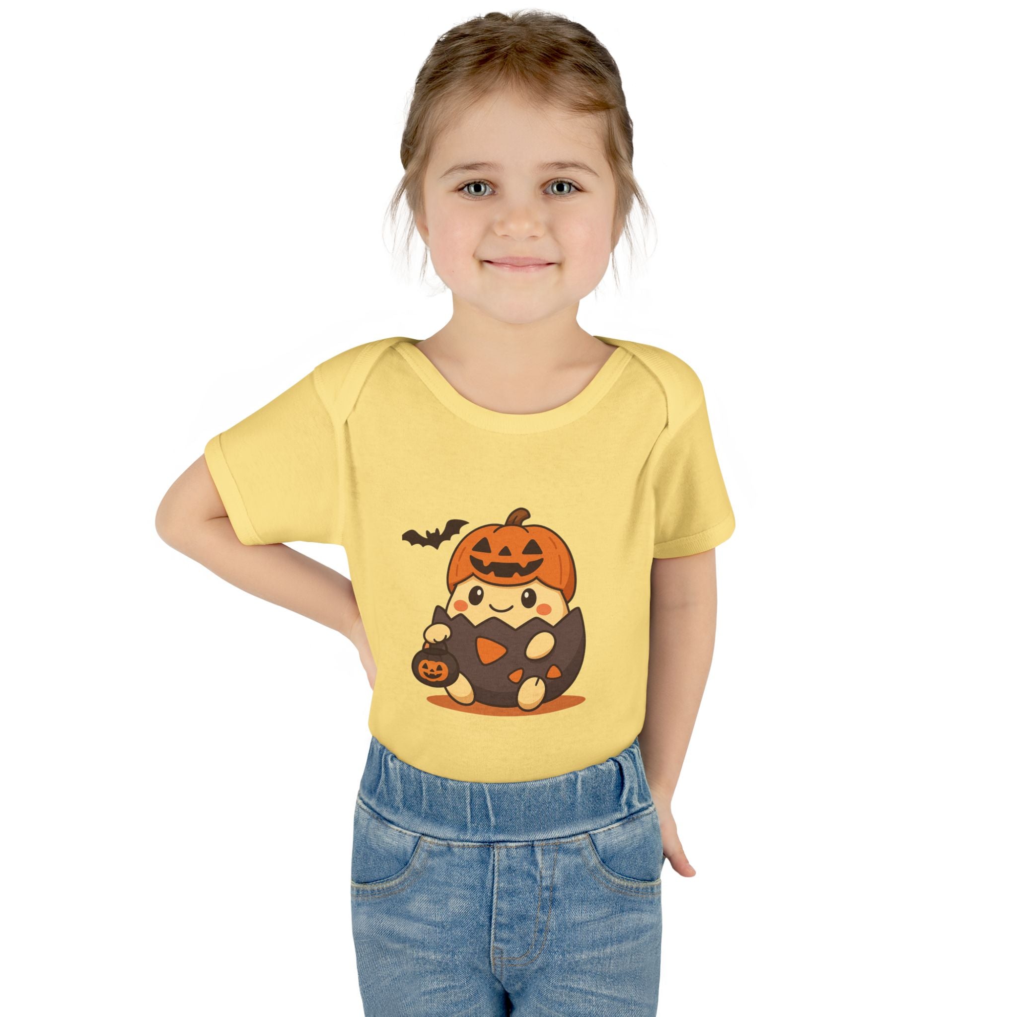 Halloween Anime Infant Baby Rib Bodysuit