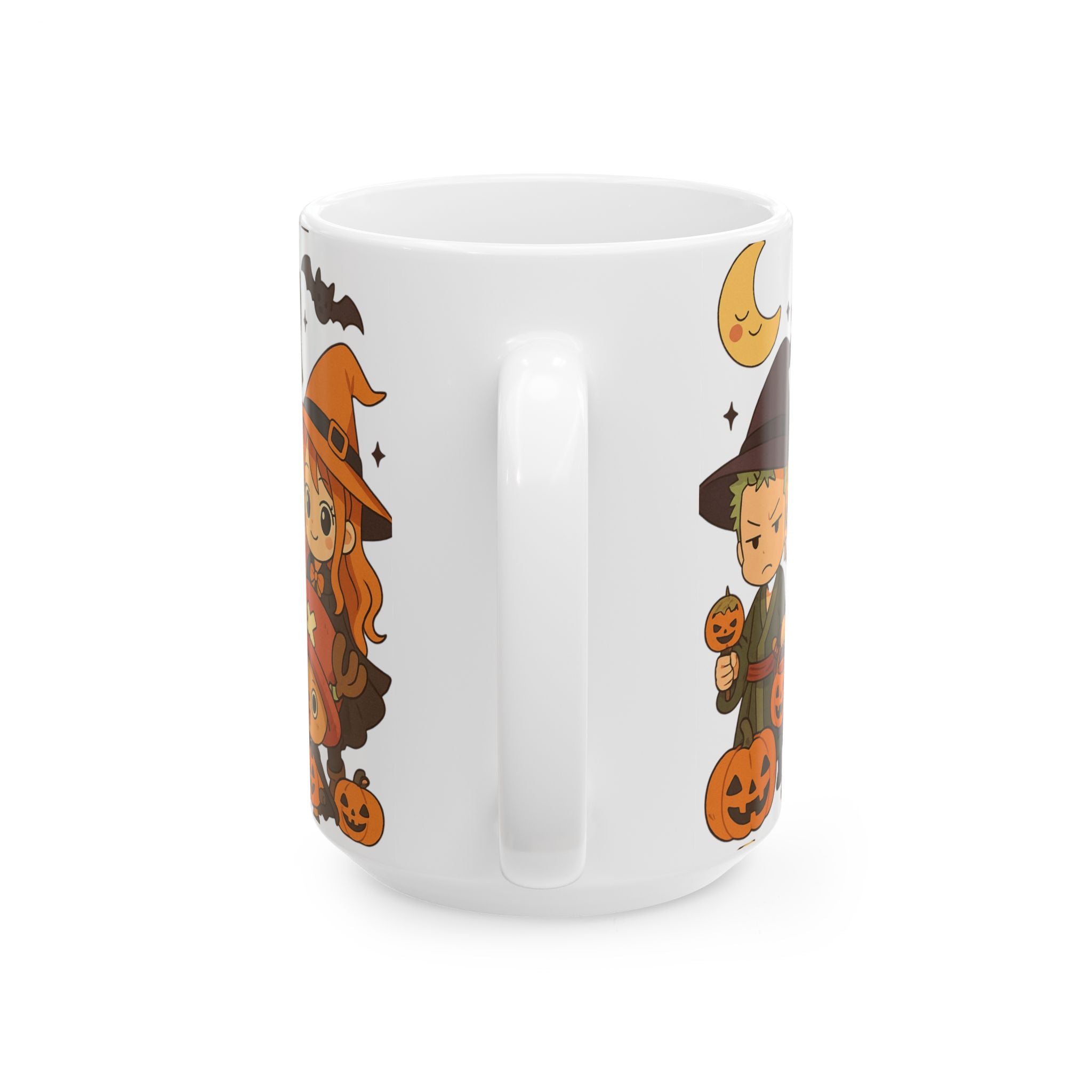 Halloween Anime Ceramic Mug, (11oz, 15oz)