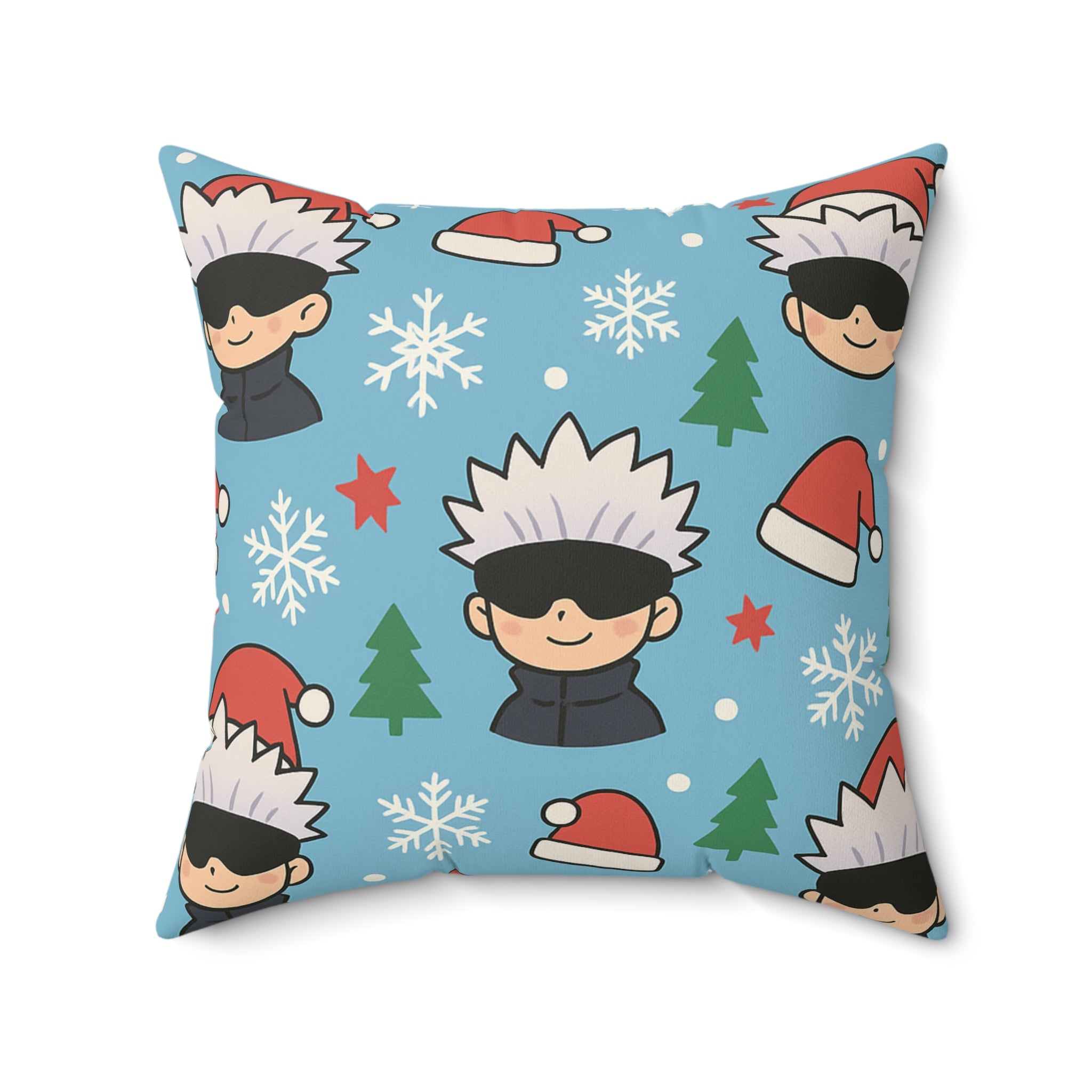 Gojo Christmas Spun Polyester Square Pillow