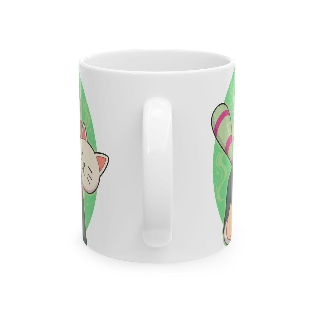 Dandadan Anime Ceramic Mug, (11oz, 15oz)