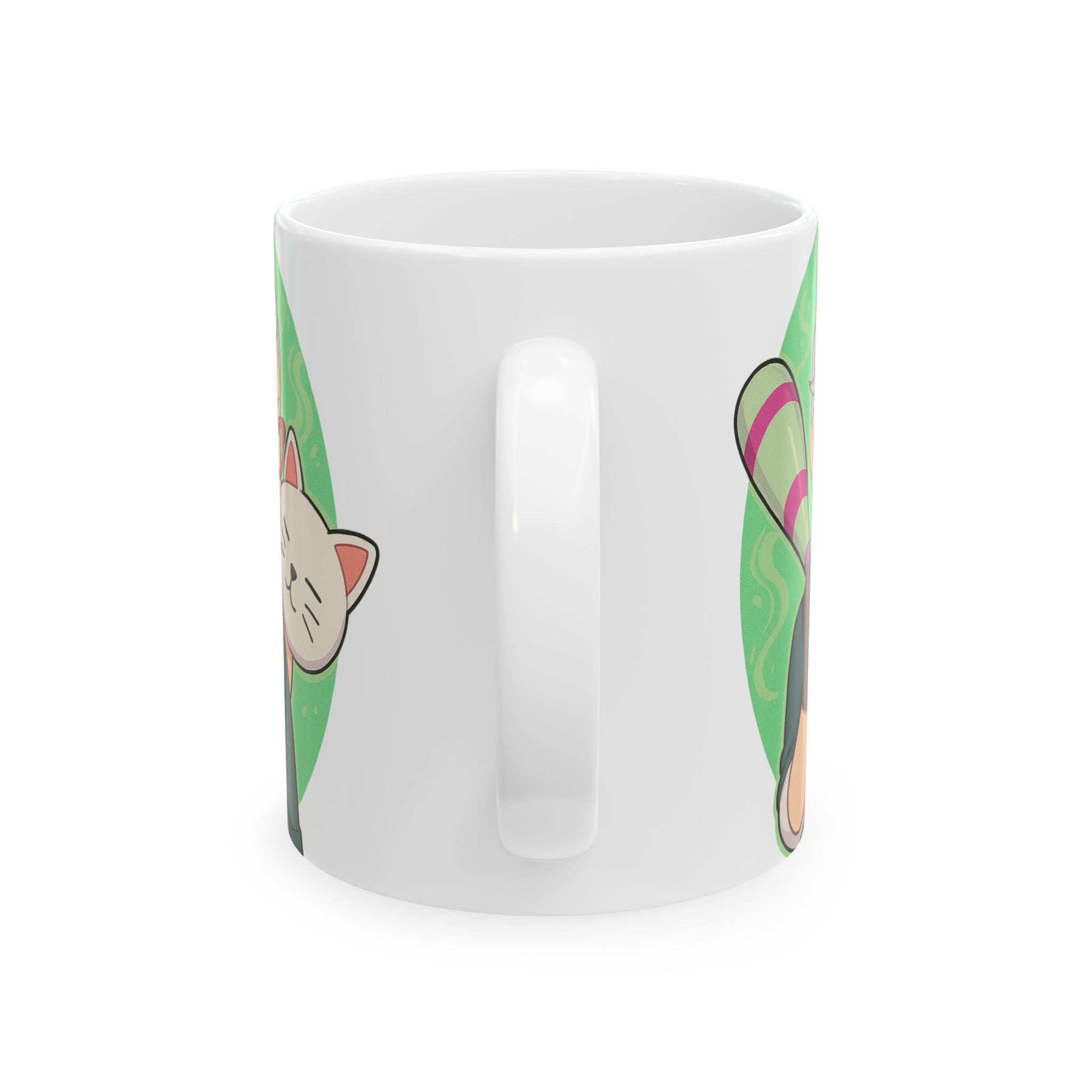 Dandadan Anime Ceramic Mug, (11oz, 15oz)