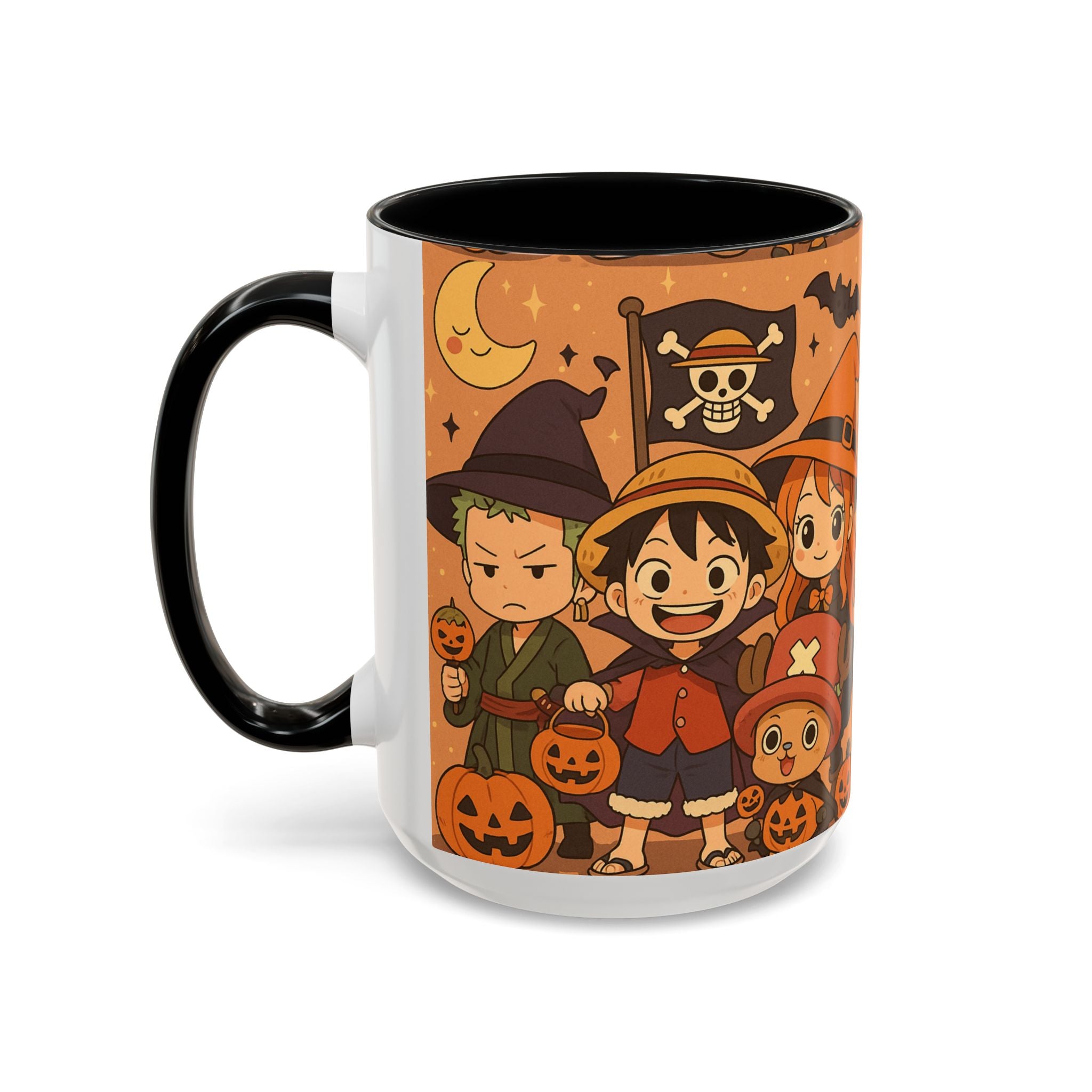 One Piece Anime Halloween Accent Coffee Mug (15oz)
