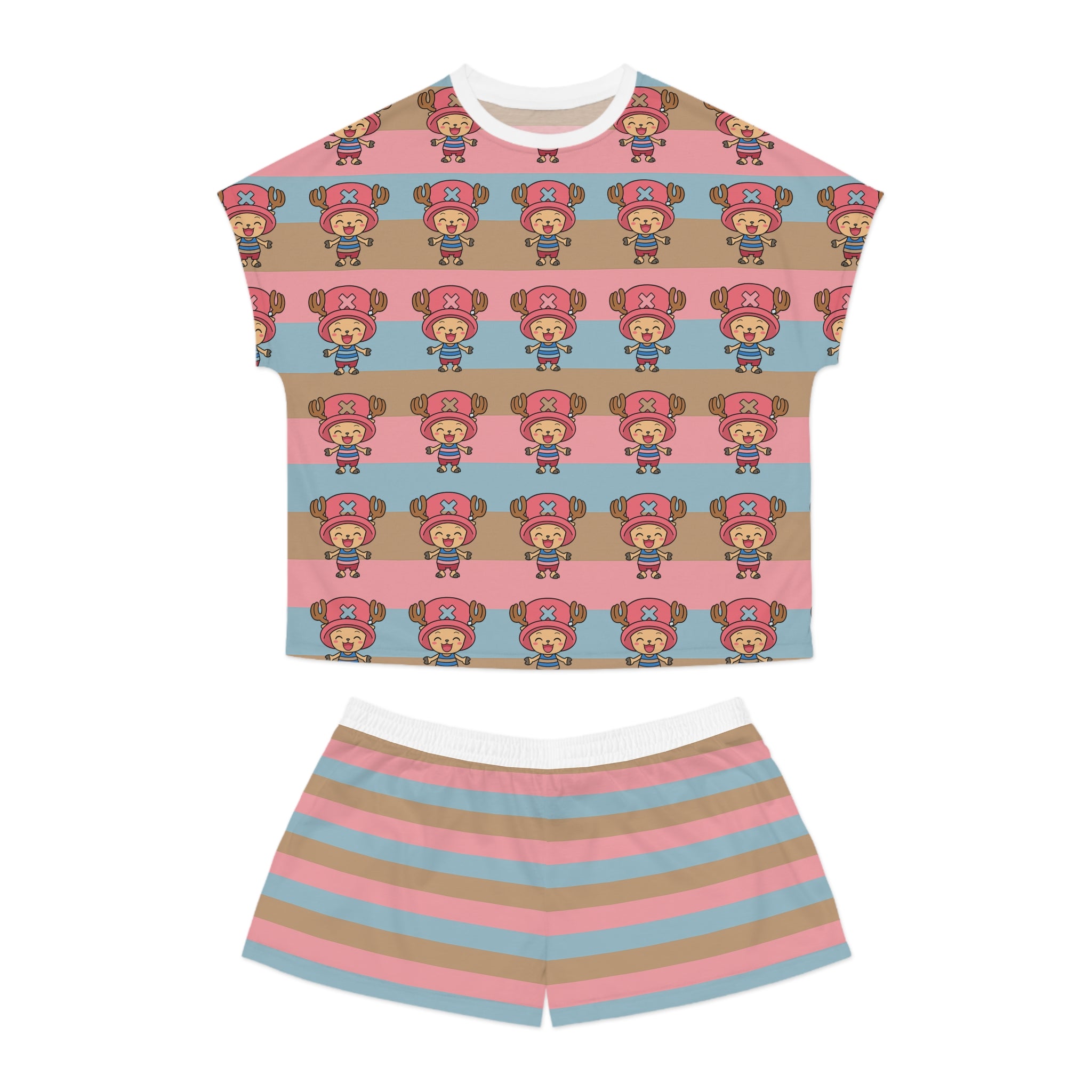 Chopper Women's Short Pajama Set (AOP)
