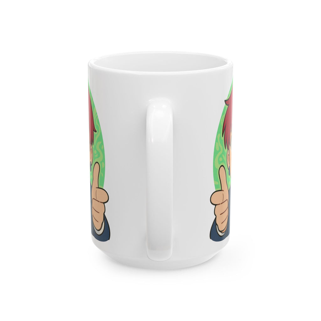 Dandadan Anime Ceramic Mug, (11oz, 15oz)