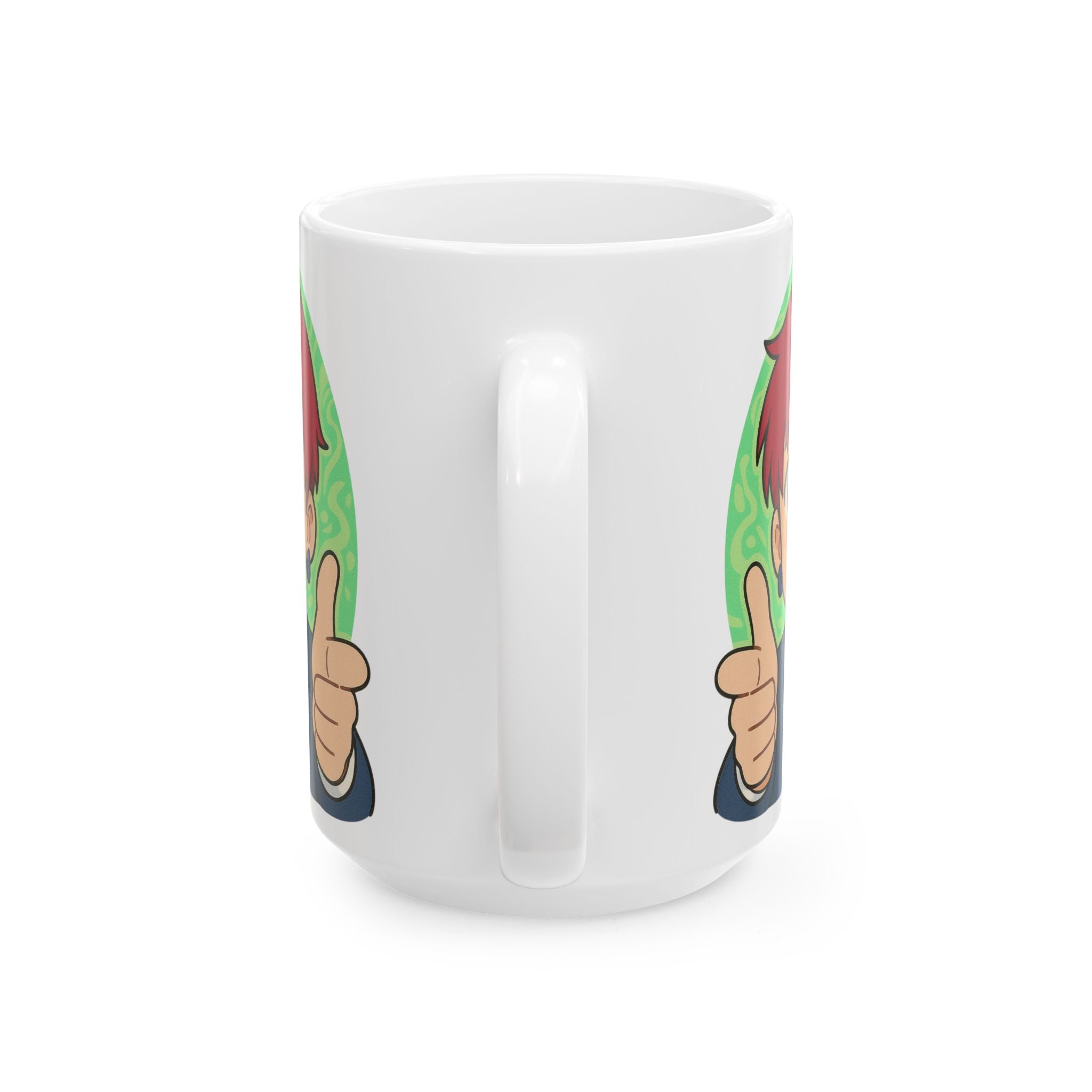 Dandadan Anime Ceramic Mug, (11oz, 15oz)