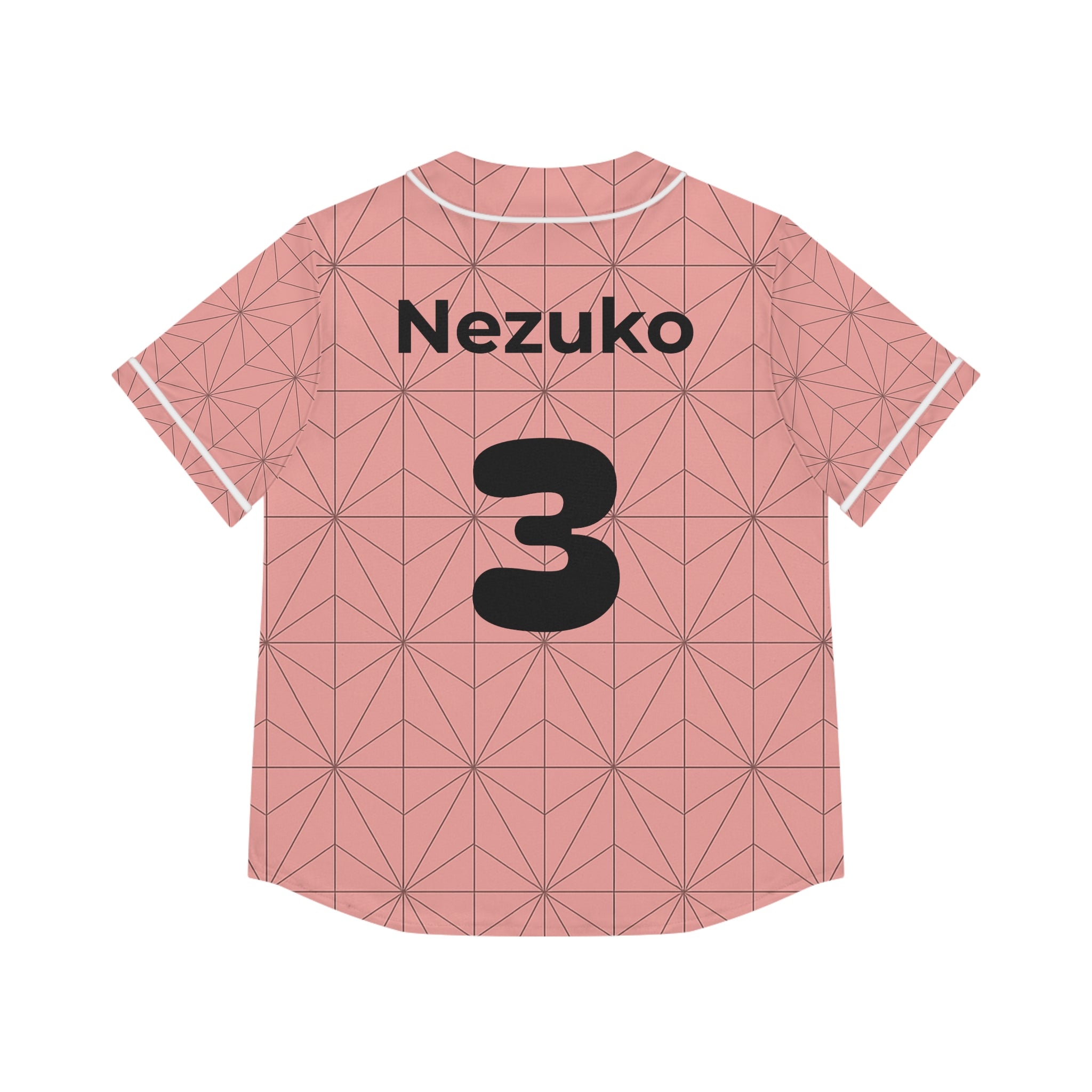Nezuko Women's Baseball Jersey (AOP)