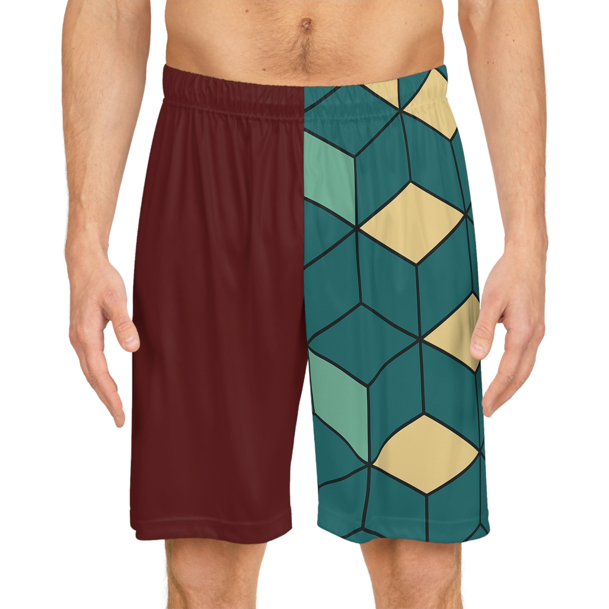 Giyu Demon Slayer Basketball Shorts