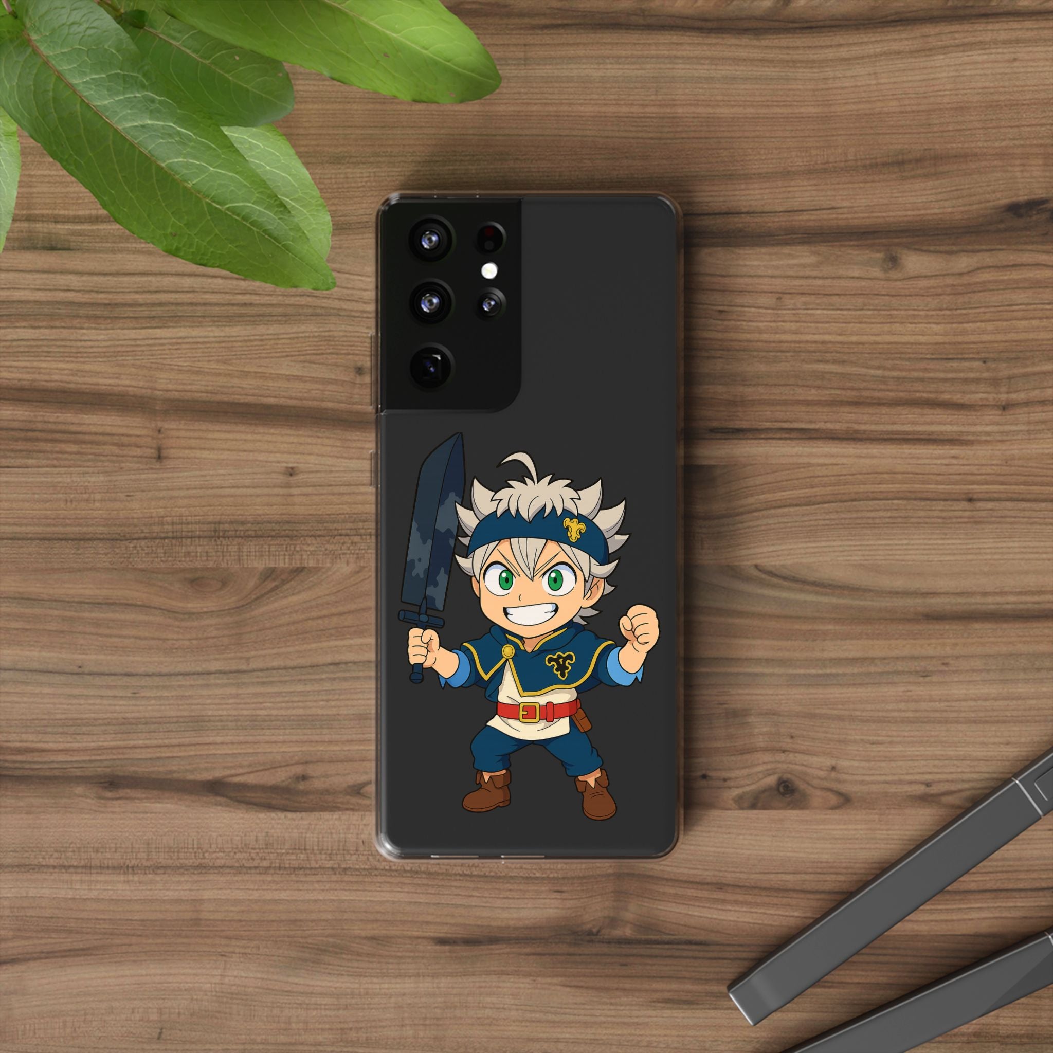 Black clover Clear Case