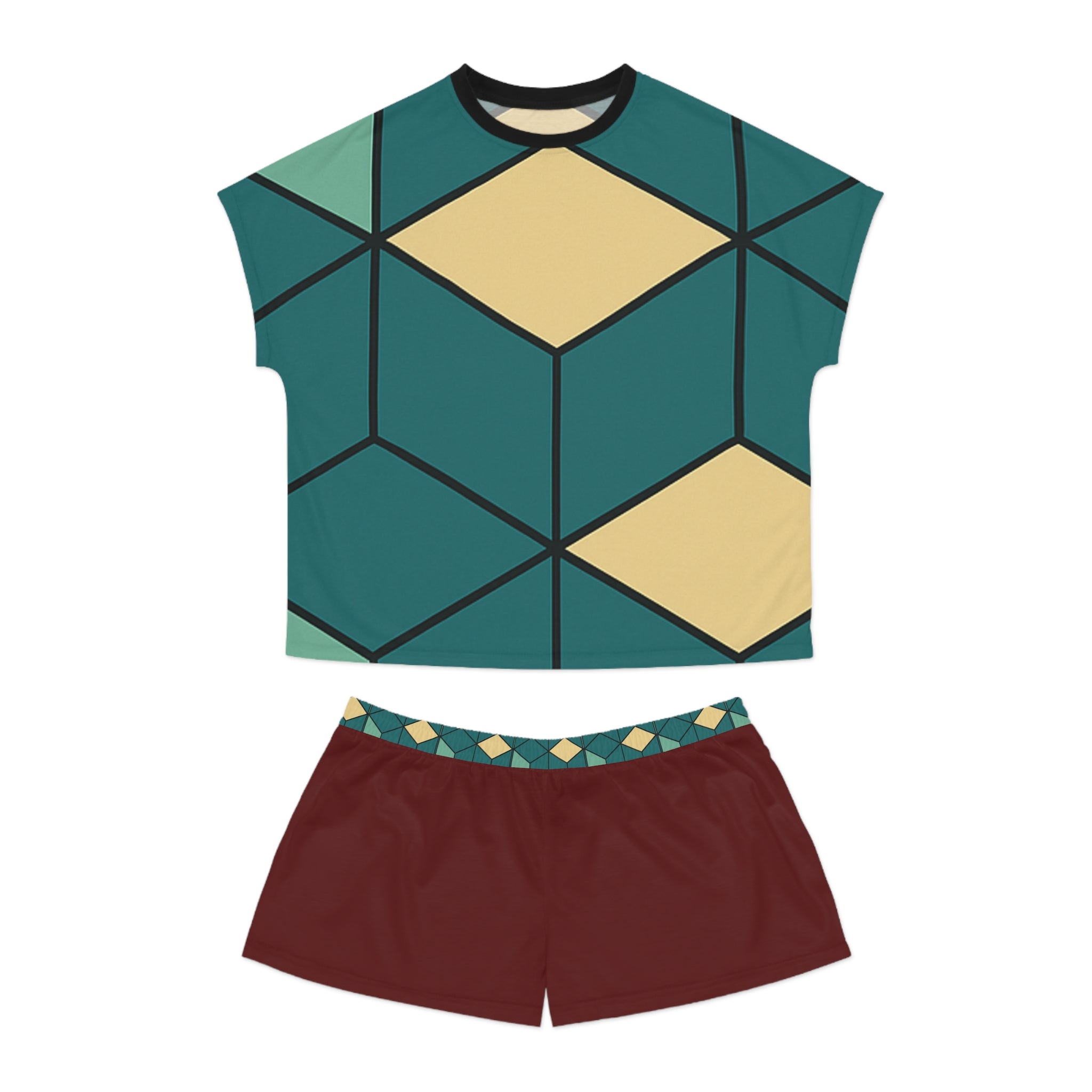 Giyu Demon slayer Women's Short Pajama Set