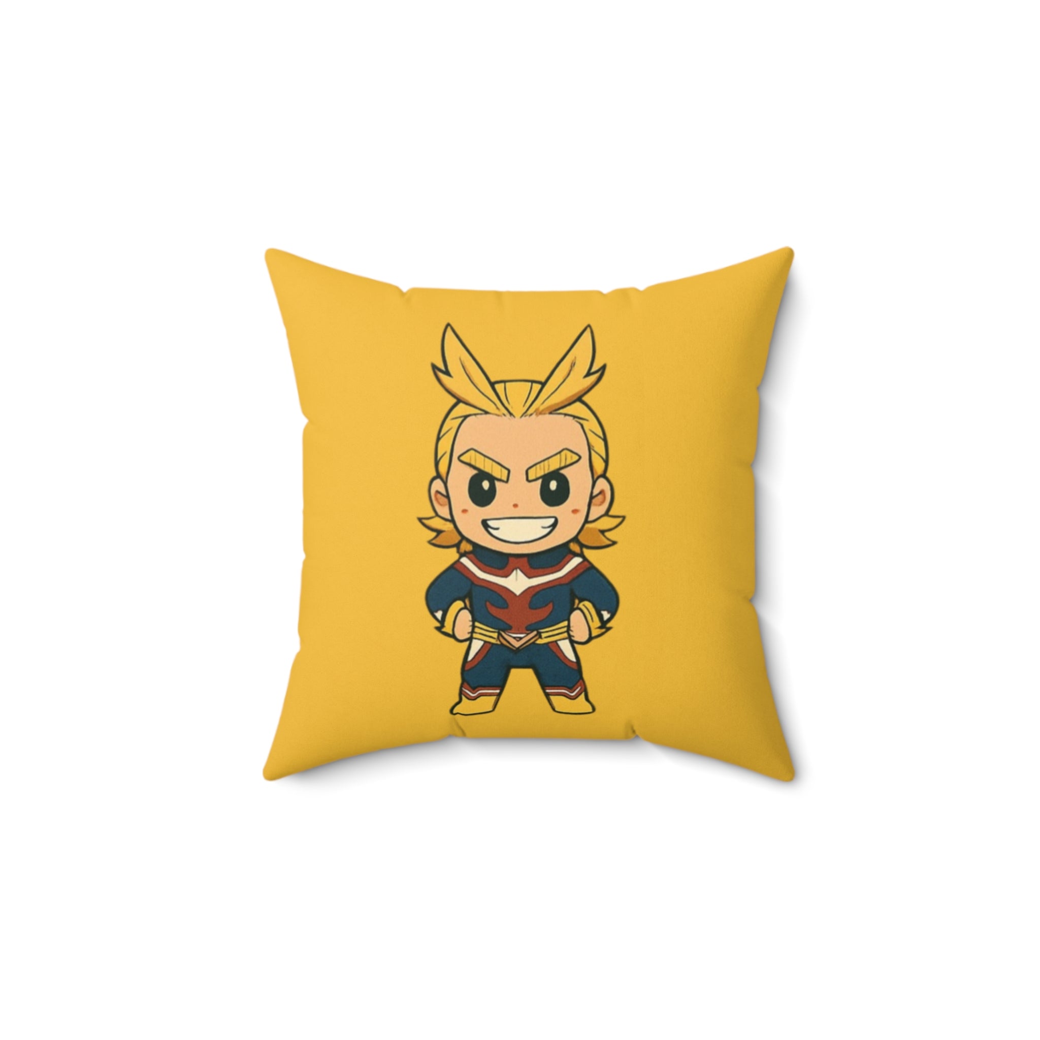 All Might Spun Polyester Square Pillow