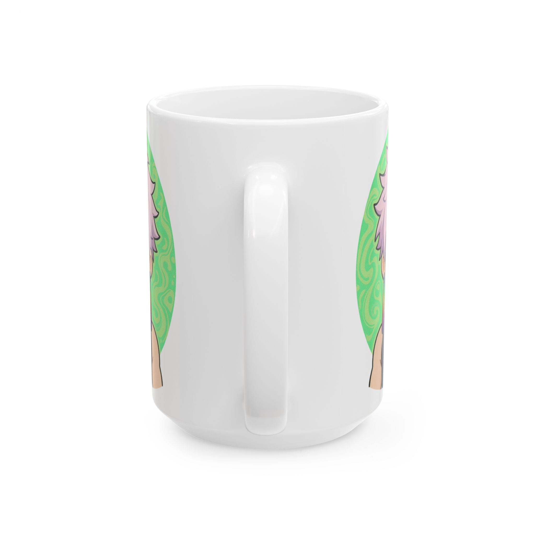 Dandadan Anime Ceramic Mug, (11oz, 15oz)