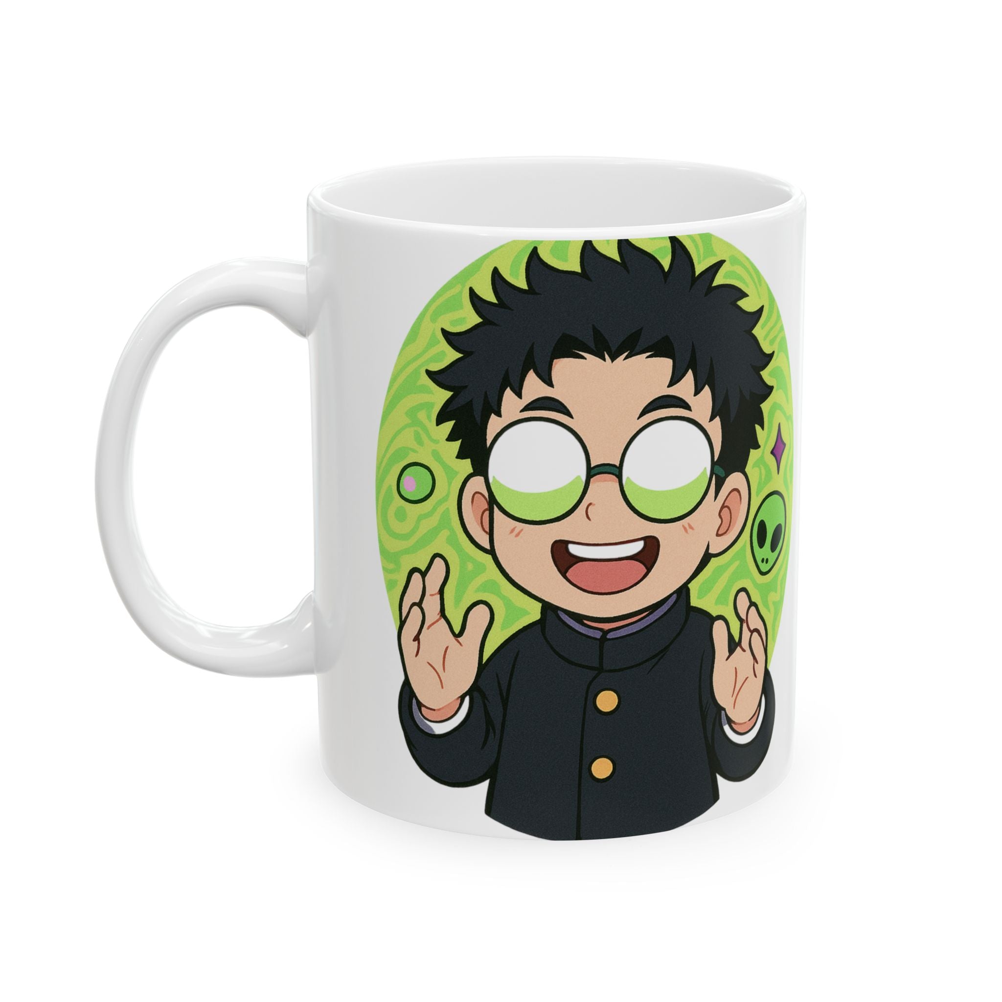 Anime Ceramic Mug, (11oz, 15oz)