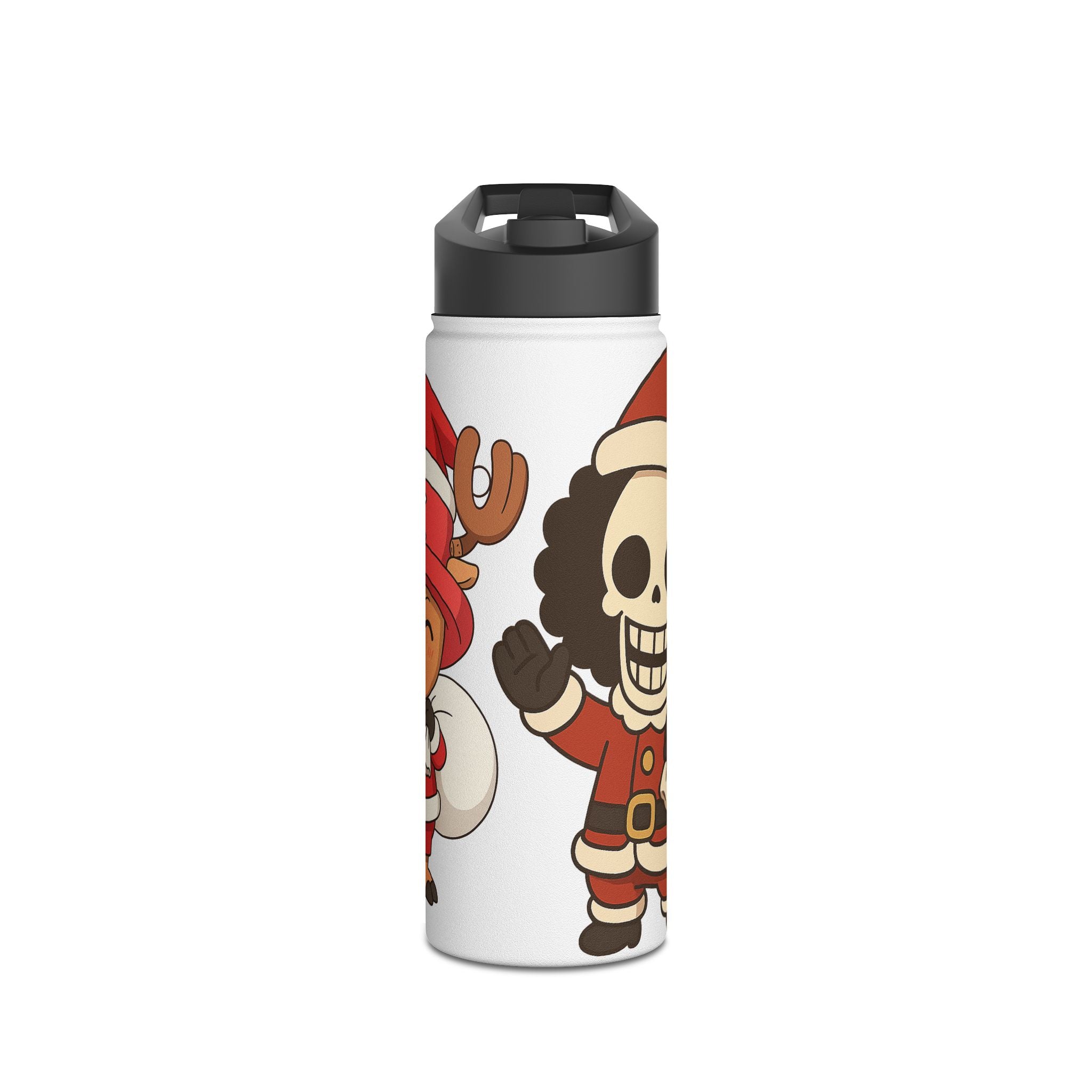 One Piece Anime Stainless Steel Water Bottle, Standard Lid ( Solo Leveling)