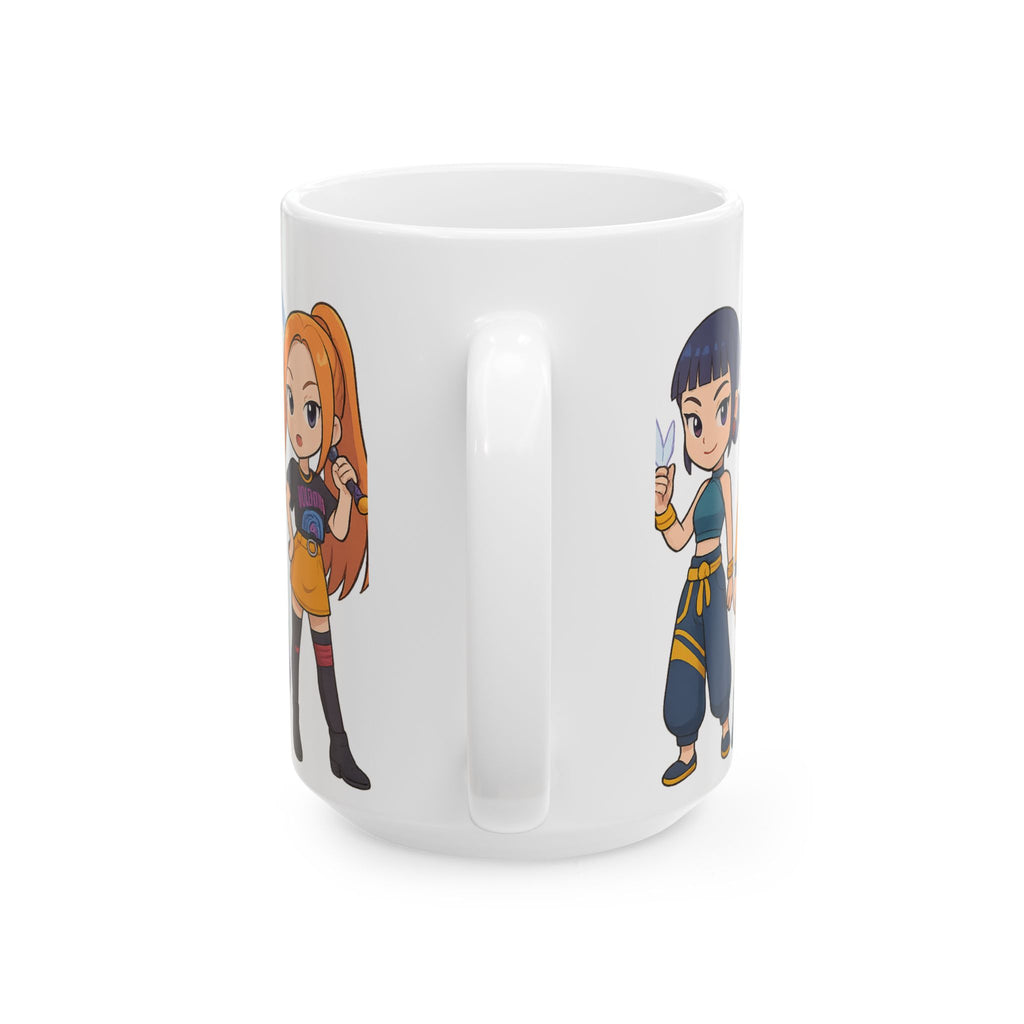 Kpop Demon hunters Ceramic Mug, (11oz, 15oz)