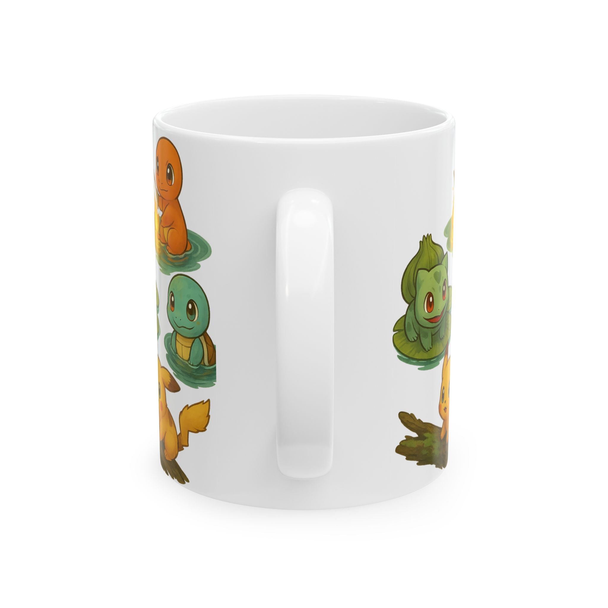Chibi Anime Ceramic Mug, (11oz, 15oz)