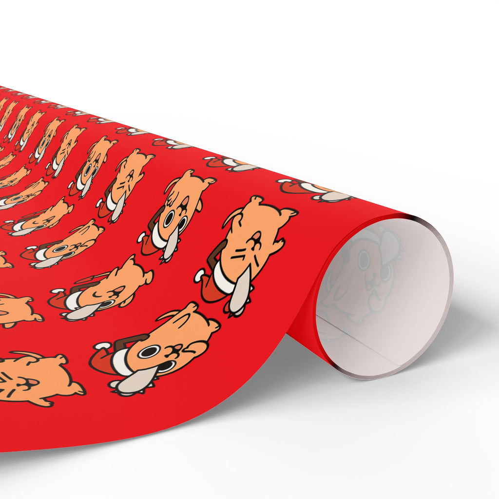 Pochita Christmas Wrapping Papers