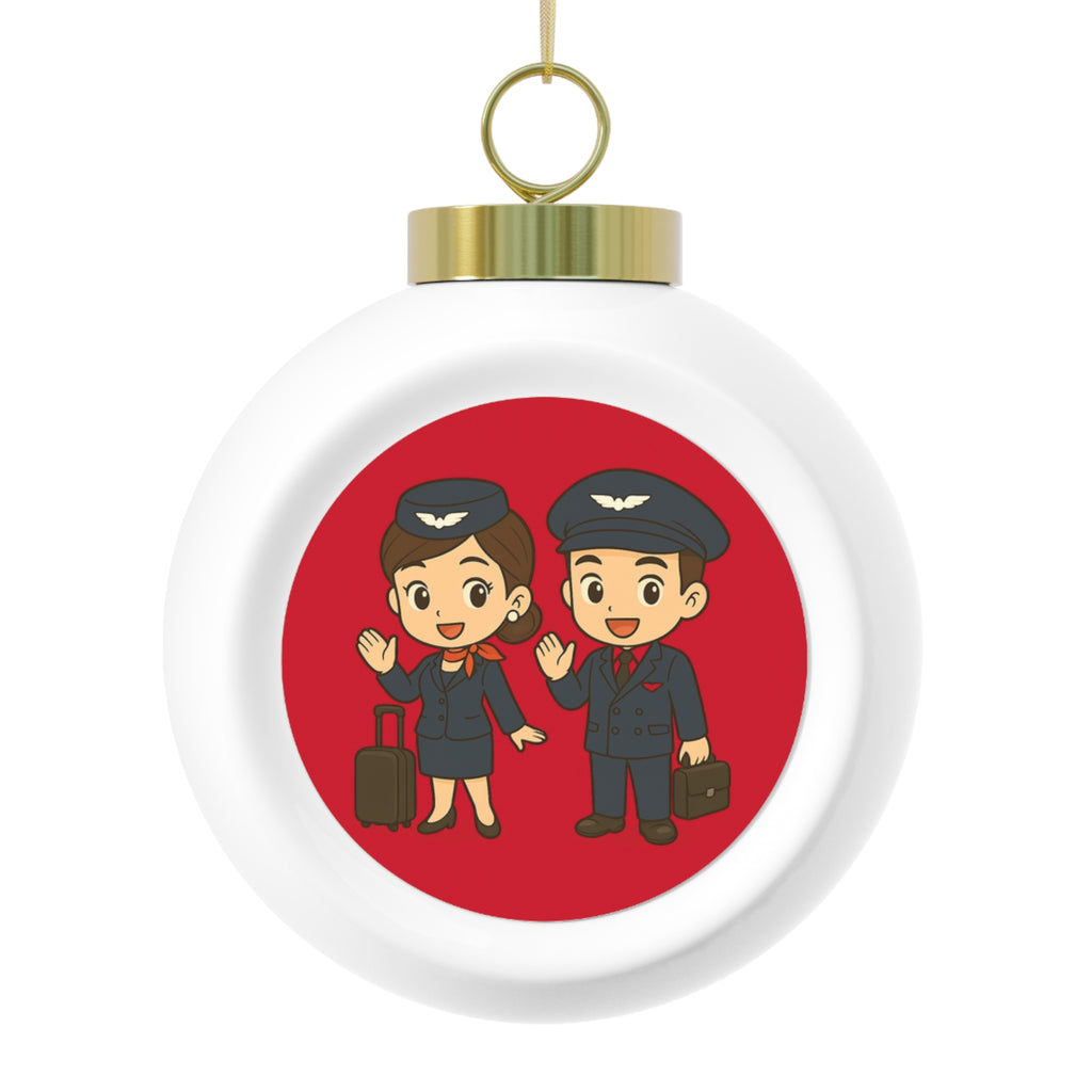 Flight  Crew Ball Ornament