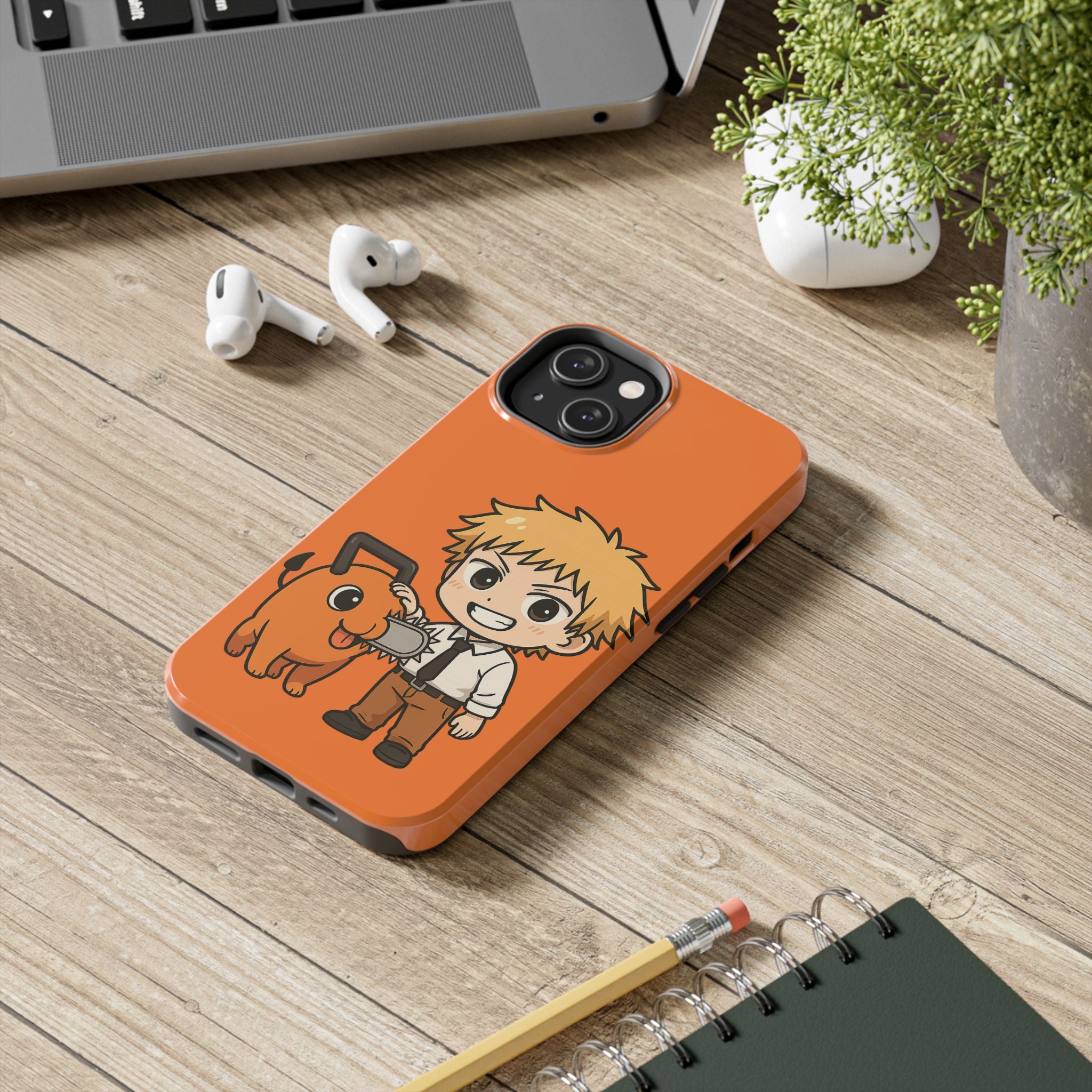 Chainsaw Man Anime Tough Phone Cases
