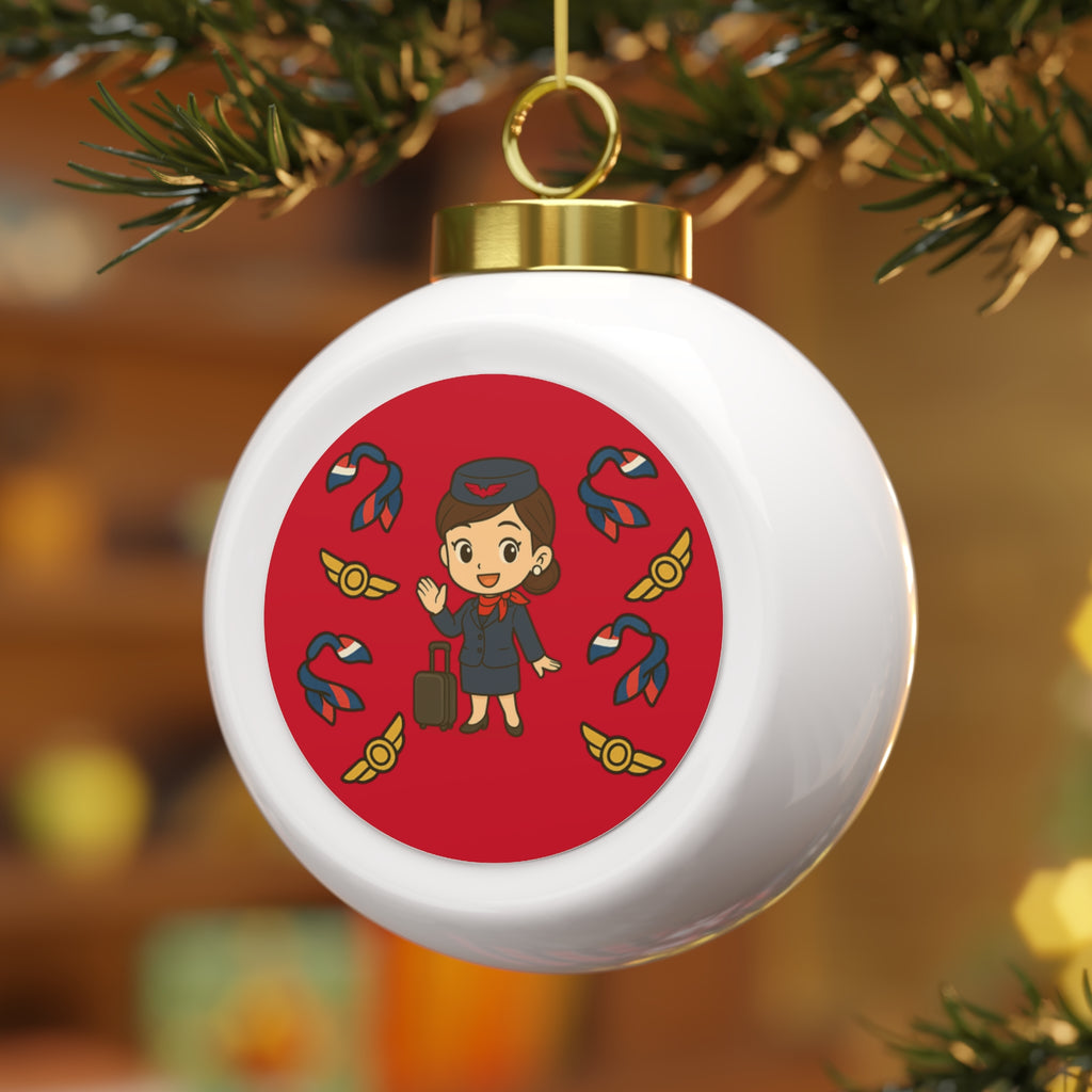 Flight  Crew Ball Ornament