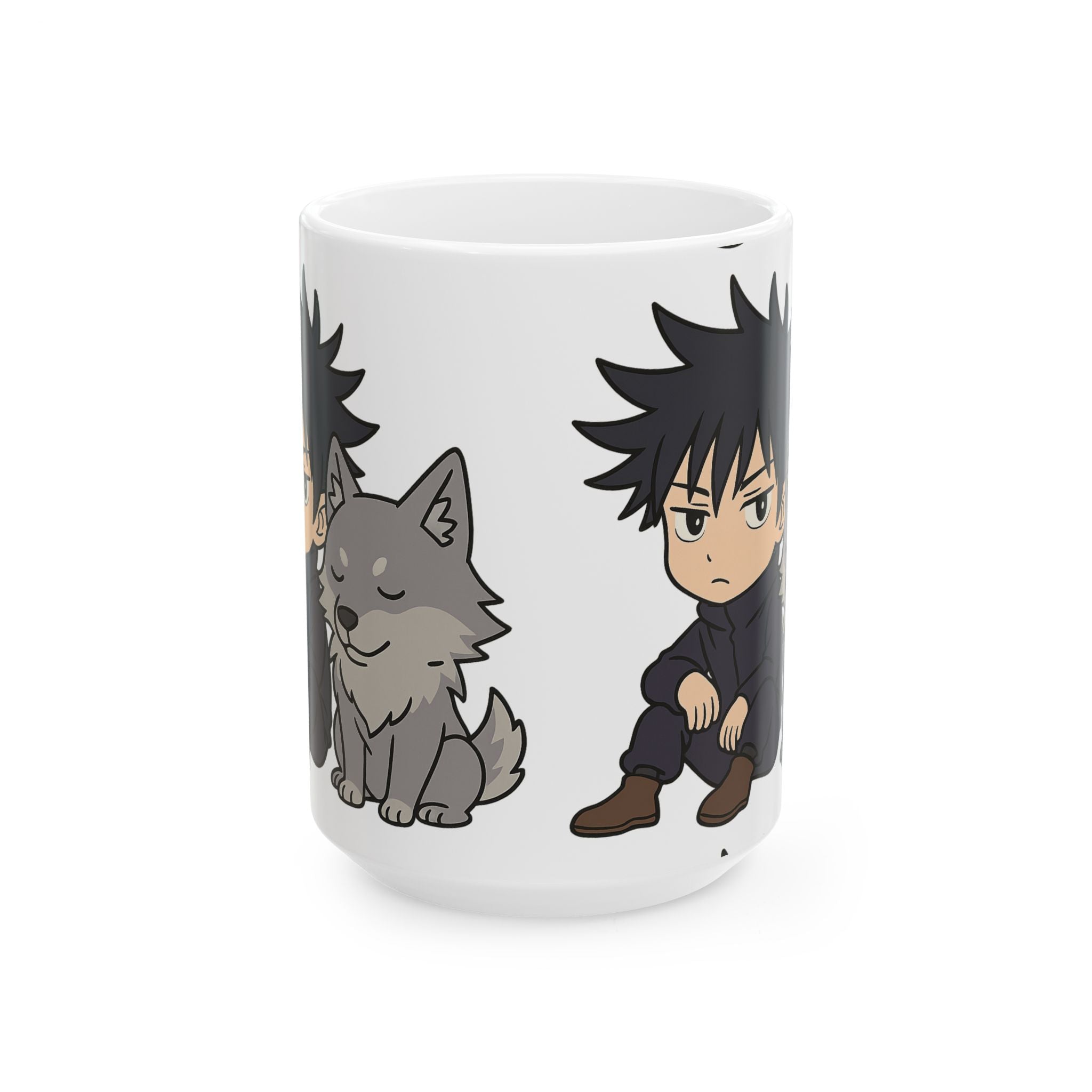 Megumi Anime Ceramic Mug, (11oz, 15oz)