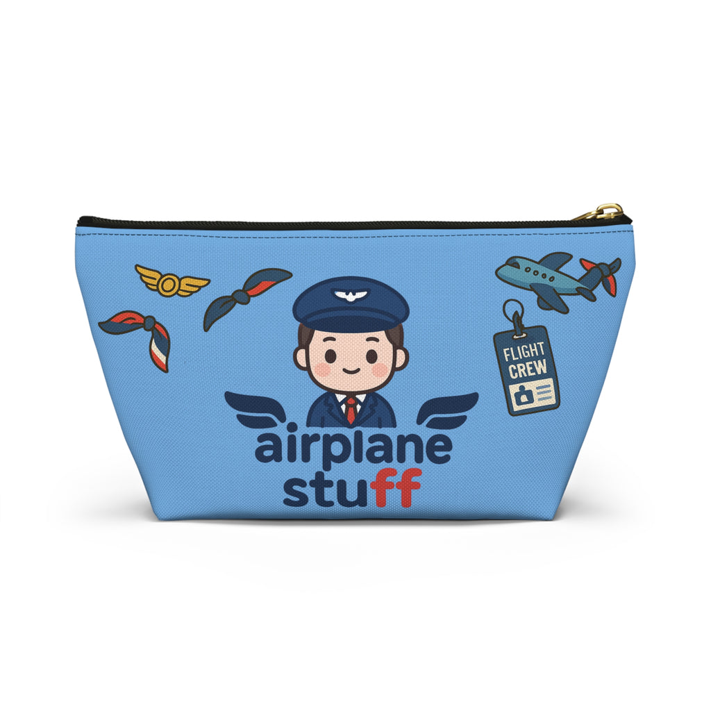 Flight Crew Accessory Pouch w T-bottom