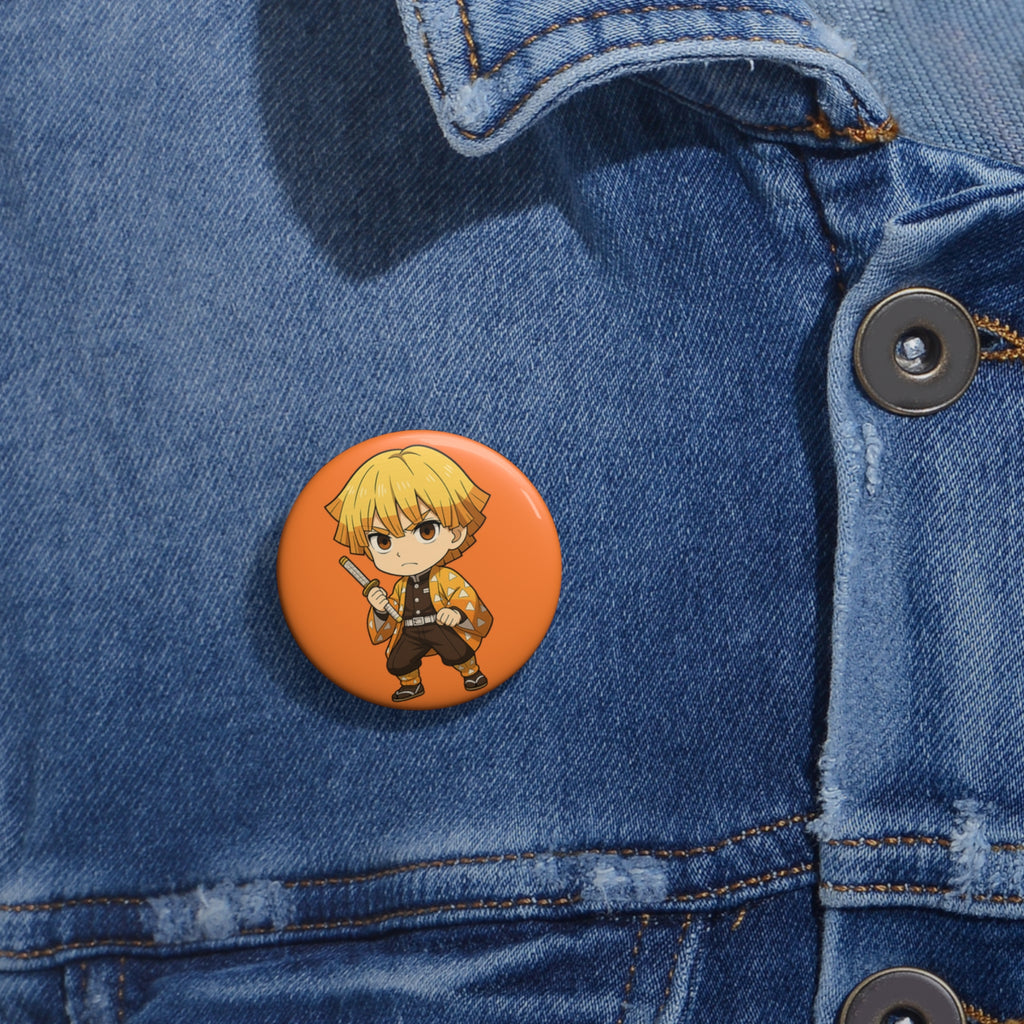 Zenitsu Pin Buttons