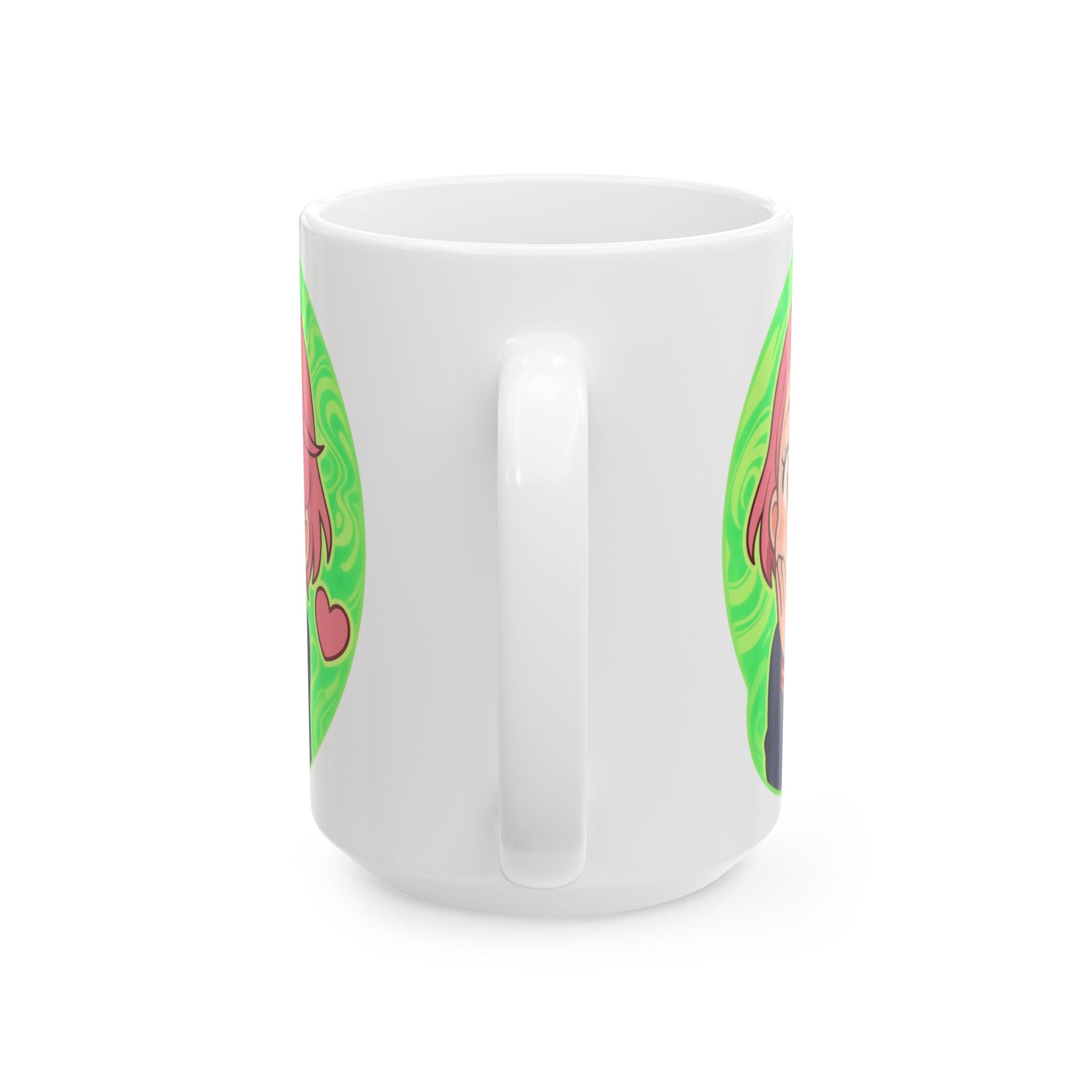 Dandadan Anime Ceramic Mug, (11oz, 15oz)