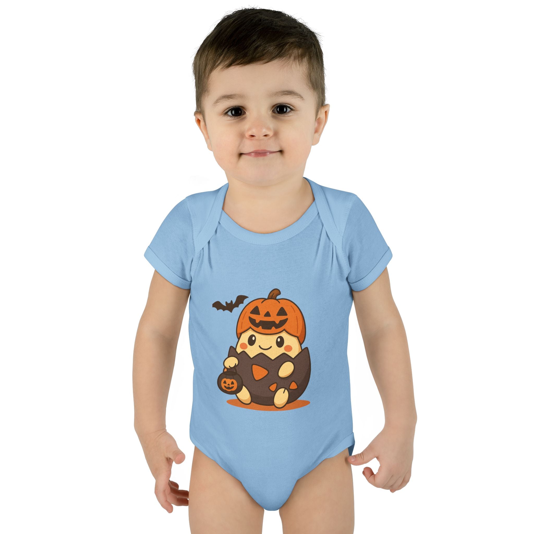 Halloween Anime Infant Baby Rib Bodysuit