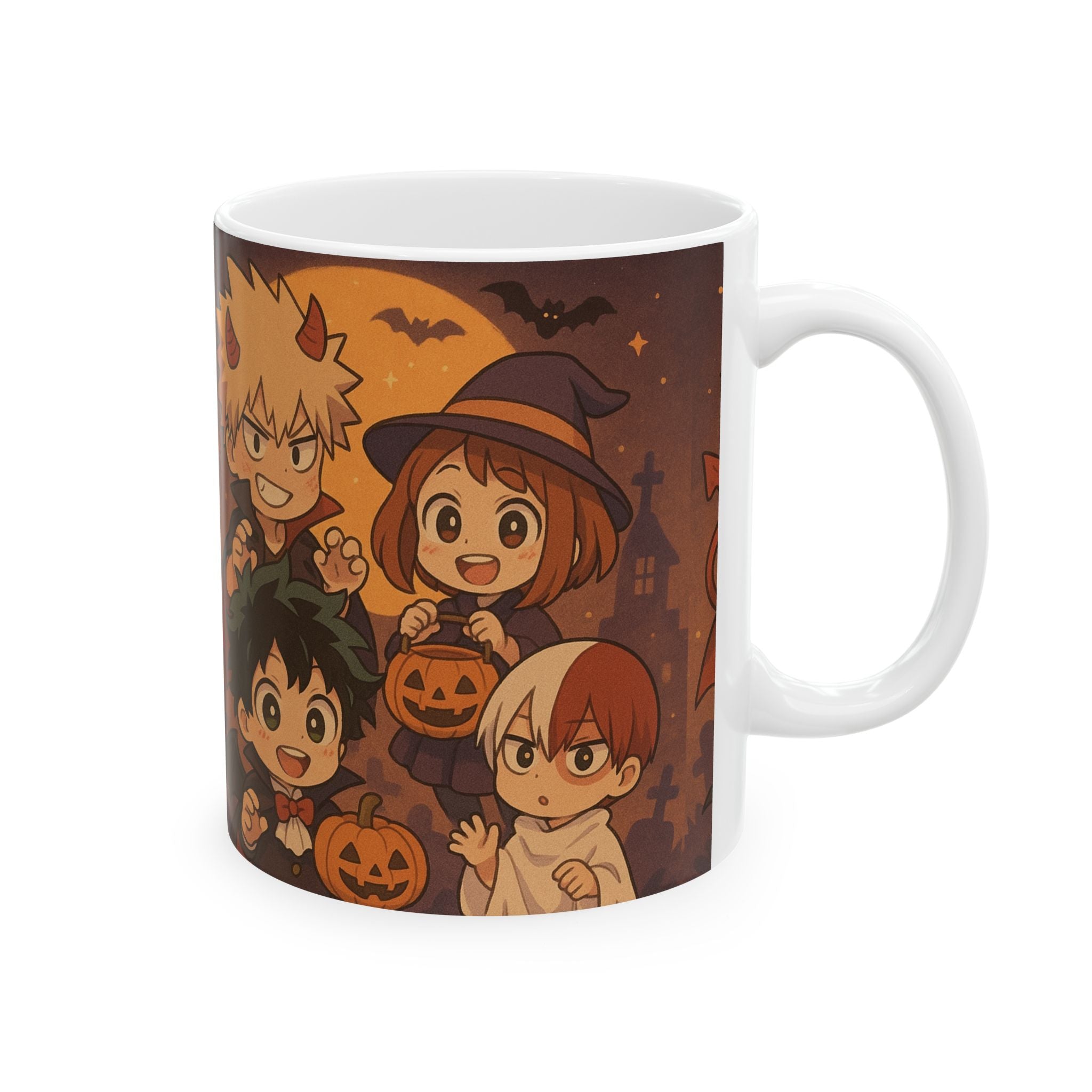 My Hero Academia Anime Halloween Ceramic Mug, (11oz)