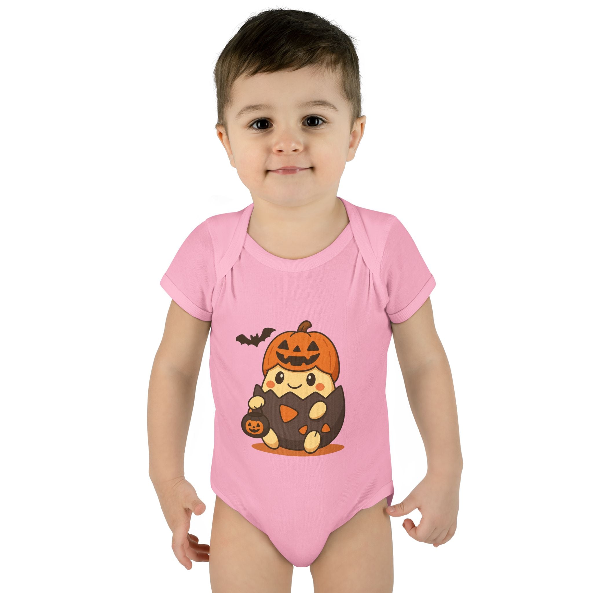 Halloween Anime Infant Baby Rib Bodysuit