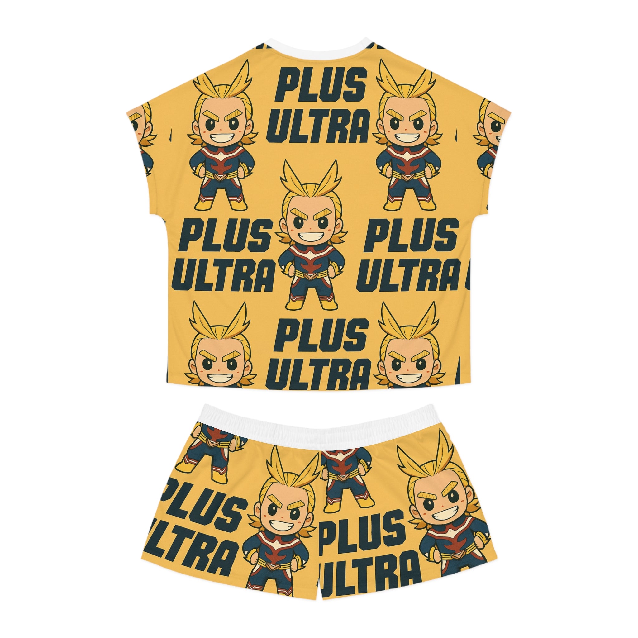 All Might Women's Short Pajama Set