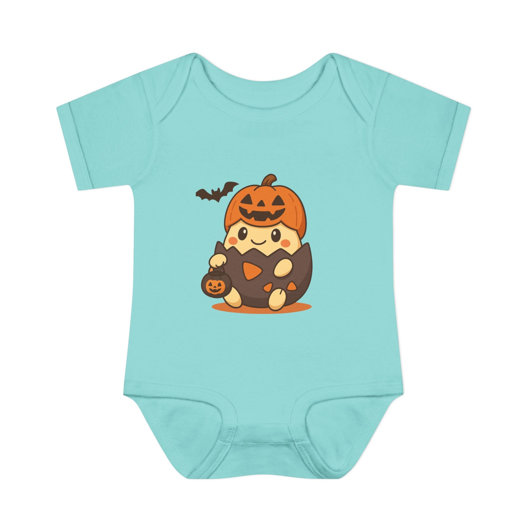 Halloween Anime Infant Baby Rib Bodysuit